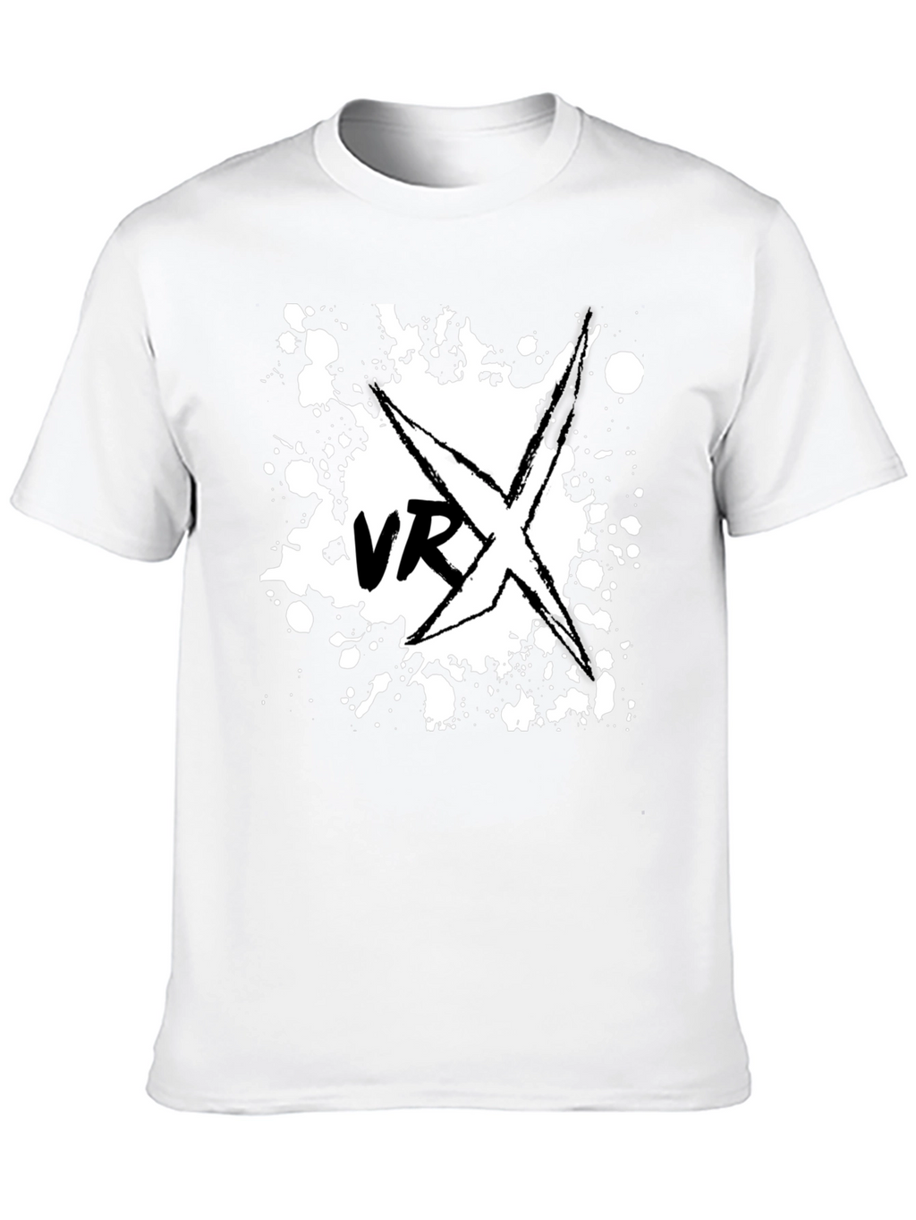 VRX Graphic Tee - Black Cotton T-Shirt