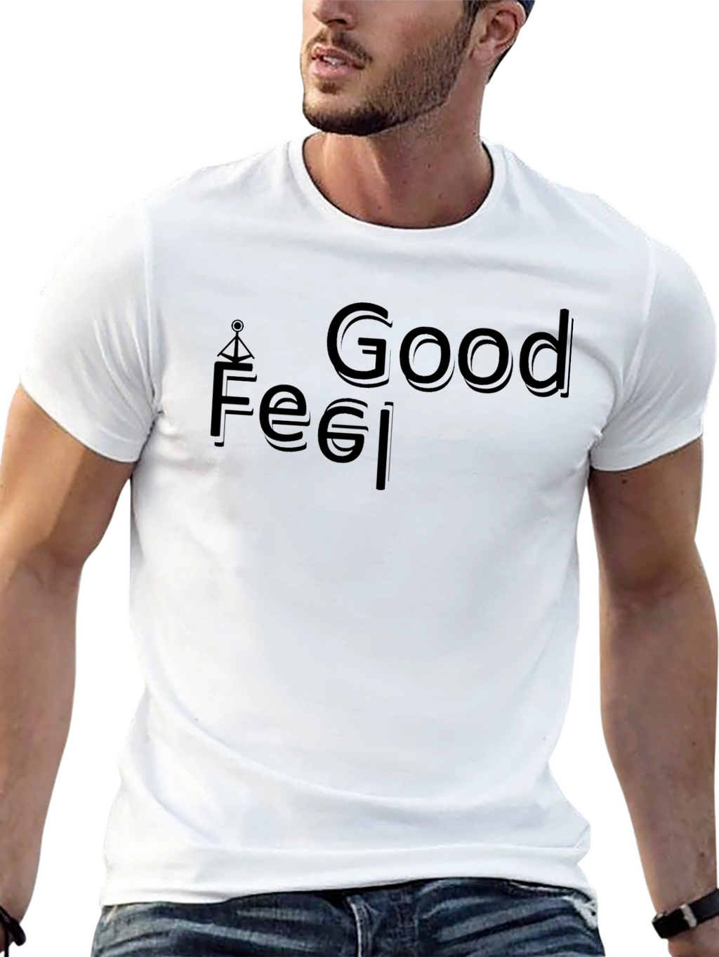 Good Feel Black T-Shirt
