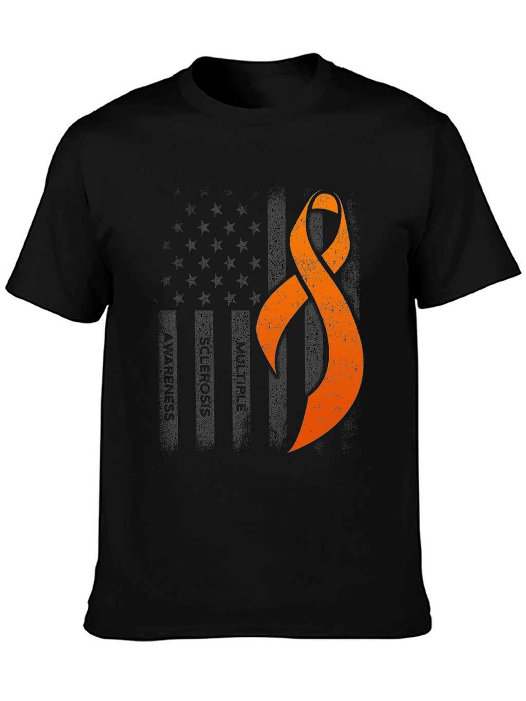 Multiple Sclerosis Awareness Ribbon T-Shirt