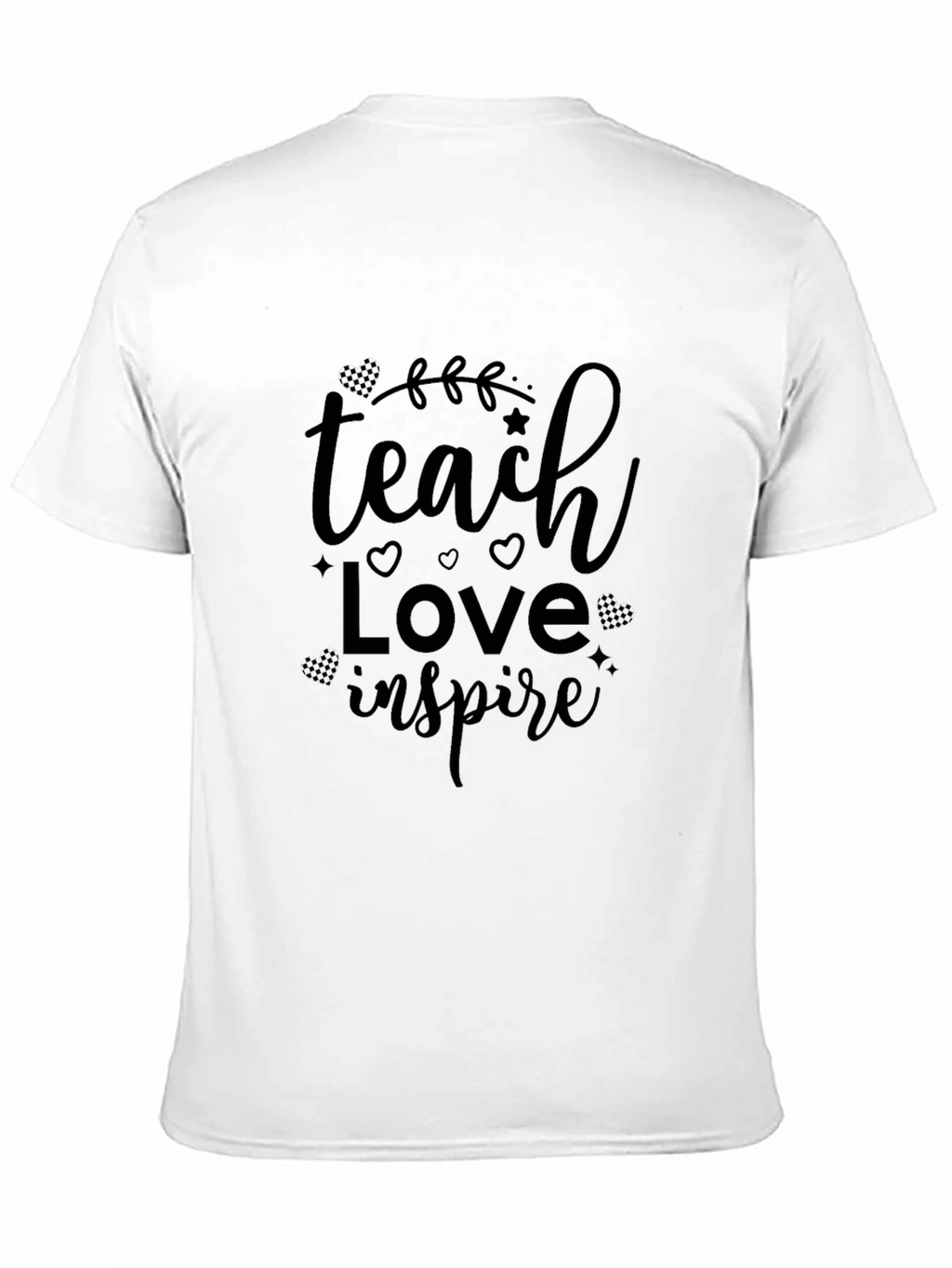 Teach Love Inspire Black Graphic Tee