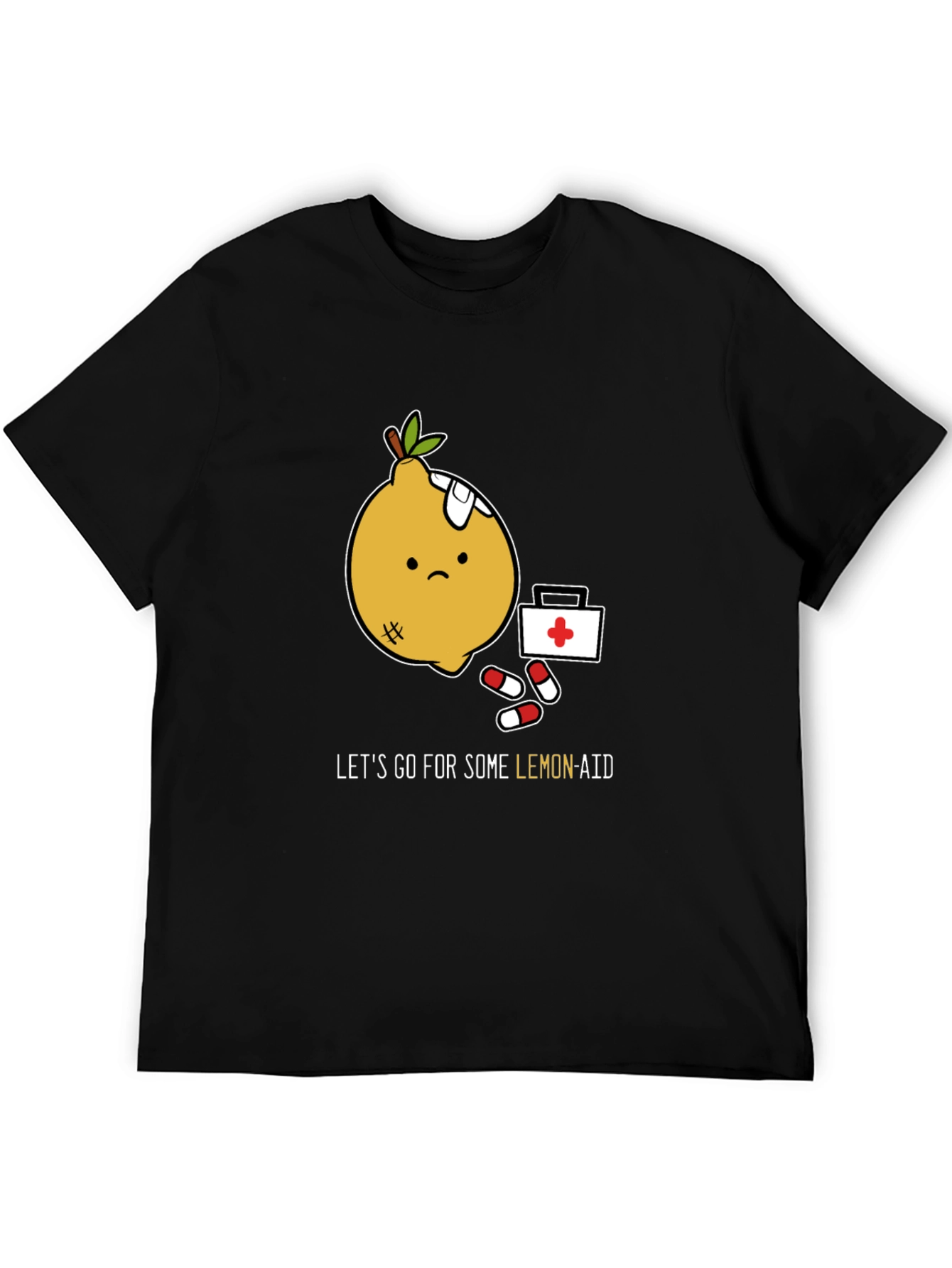 Funny Lemon Aid T-Shirt - Get Well Soon