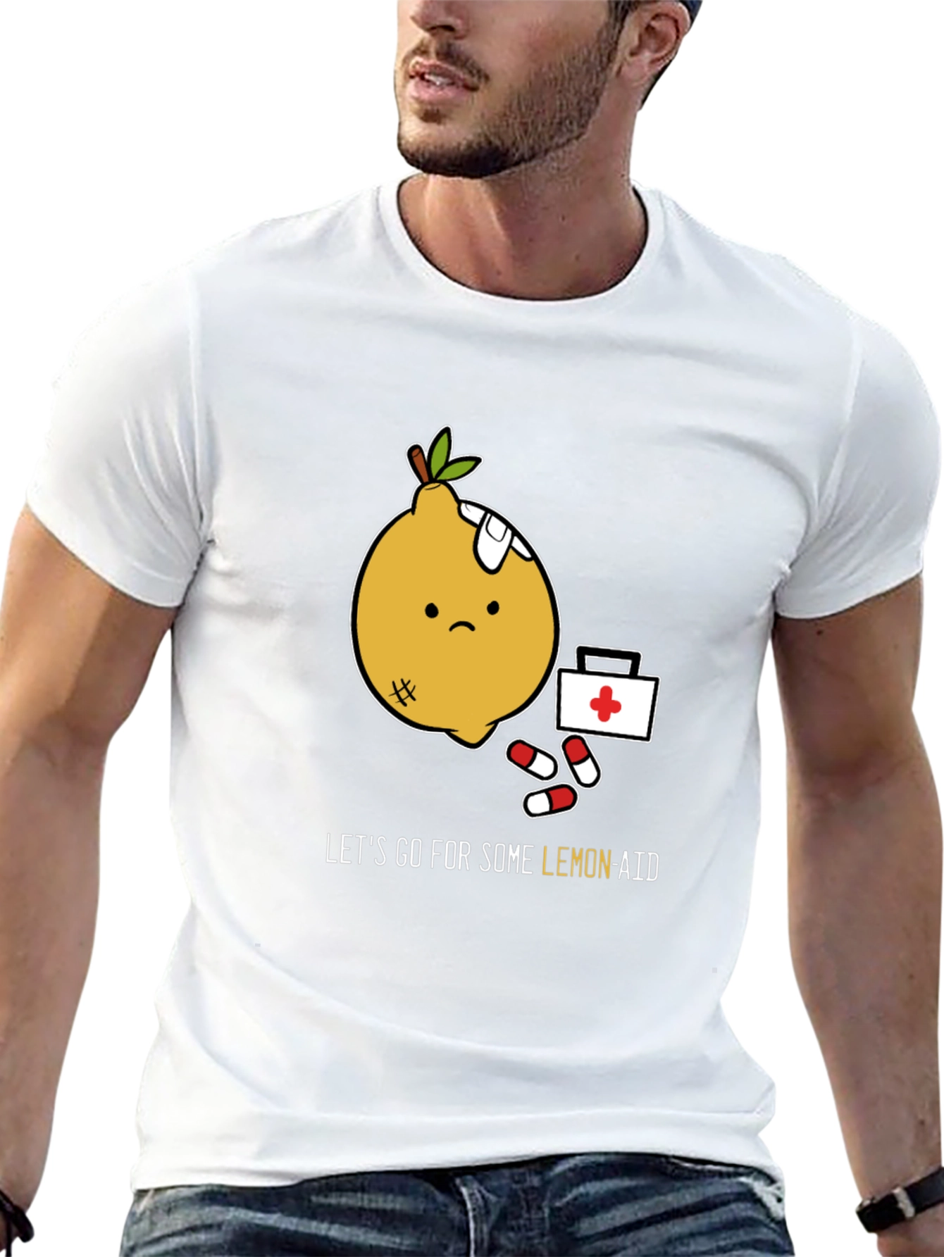 Funny Lemon Aid T-Shirt - Get Well Soon