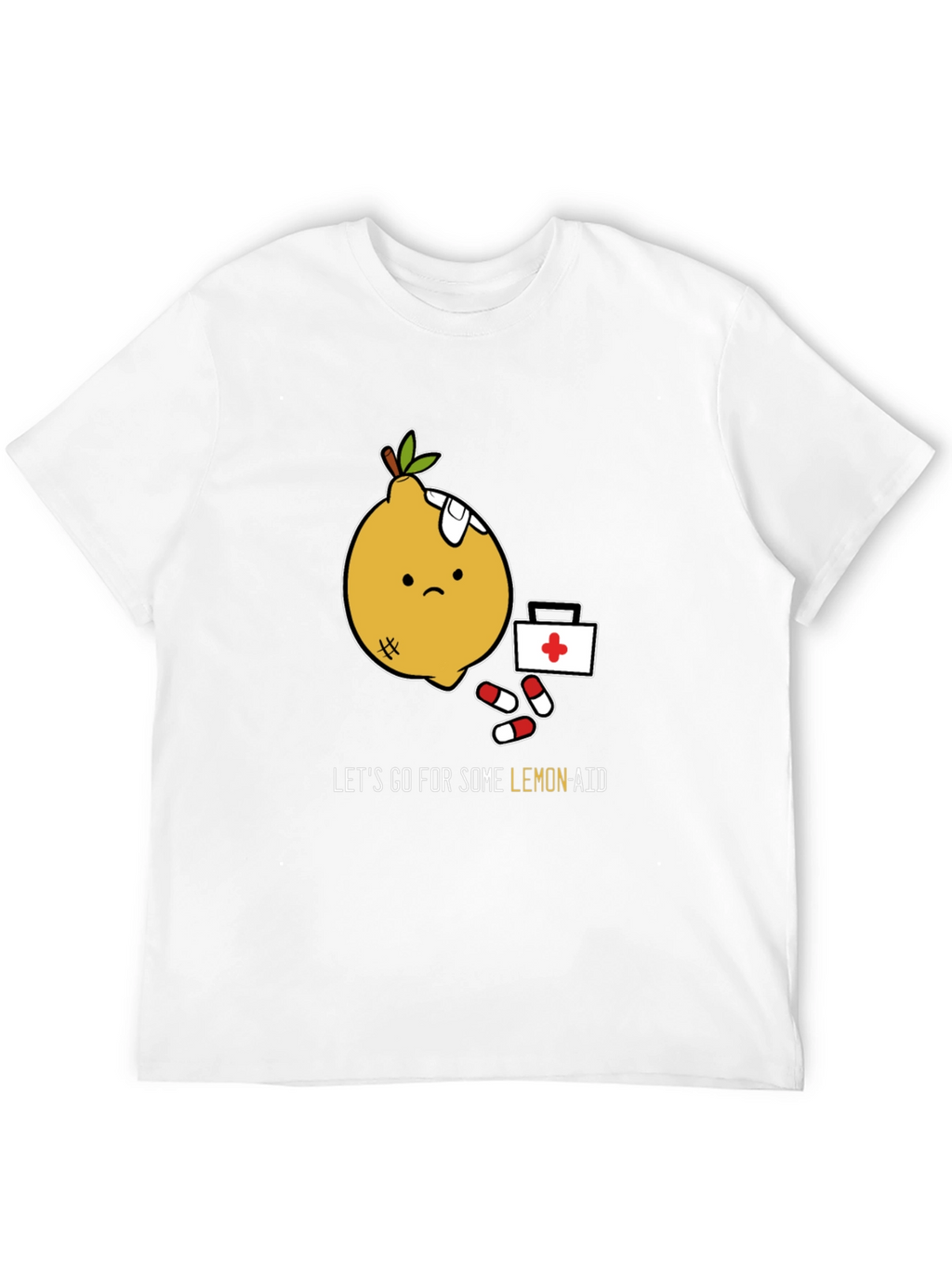 Funny Lemon Aid T-Shirt - Get Well Soon