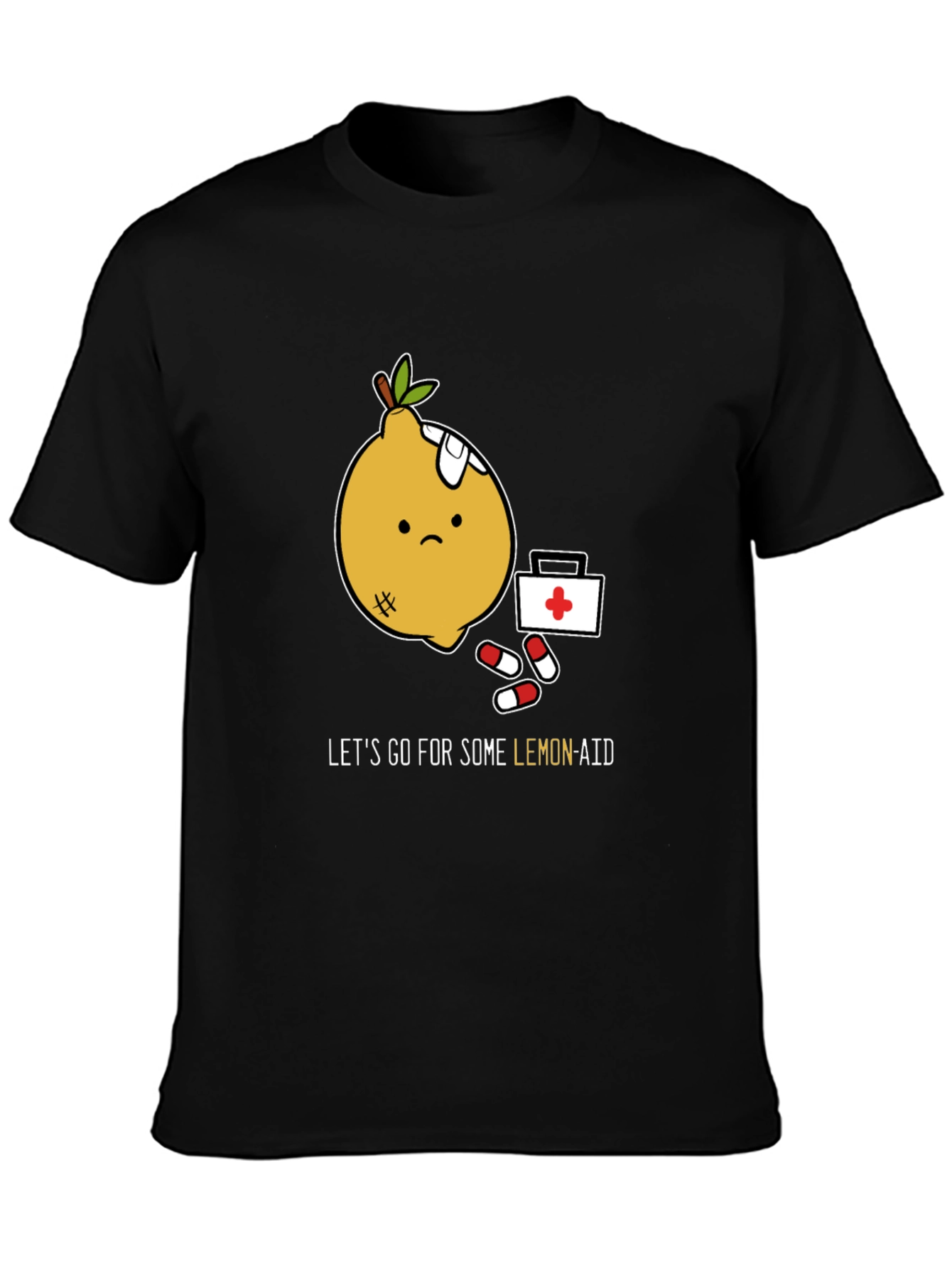 Funny Lemon Aid T-Shirt - Get Well Soon
