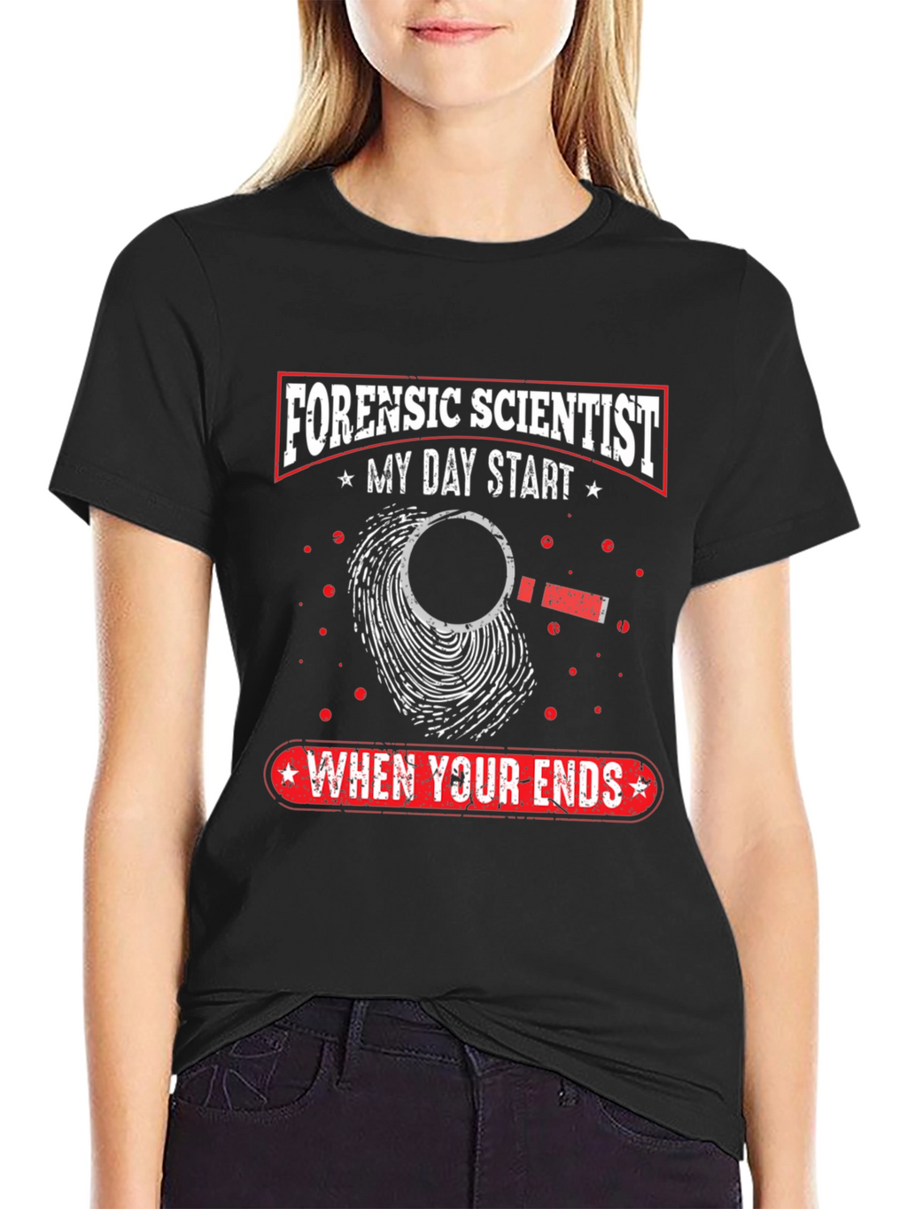 Forensic Scientist T-Shirt - Crime Scene Investigator