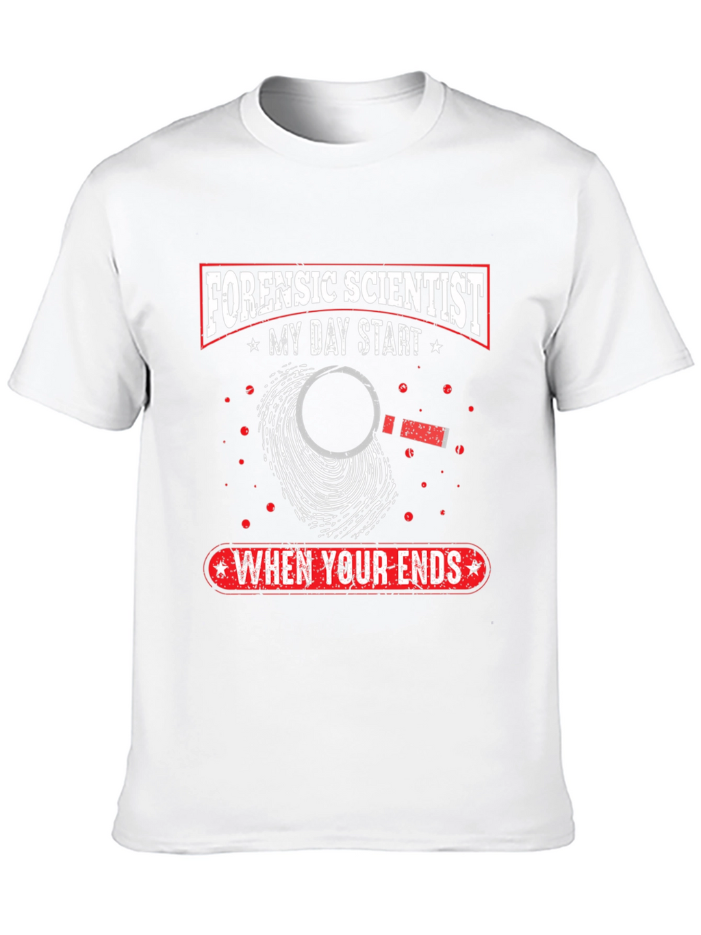 Forensic Scientist T-Shirt - Crime Scene Investigator