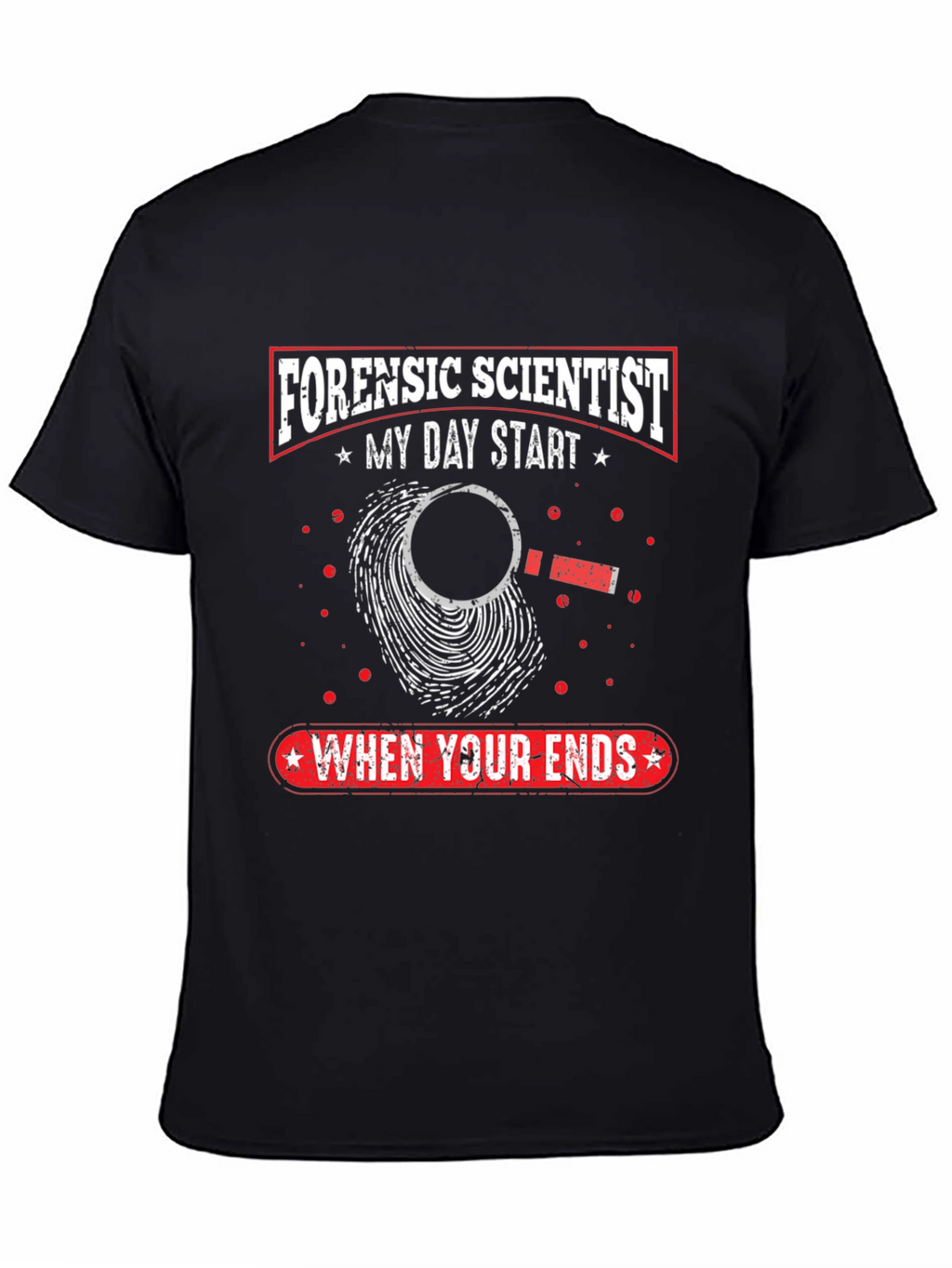 Forensic Scientist T-Shirt - Crime Scene Investigator