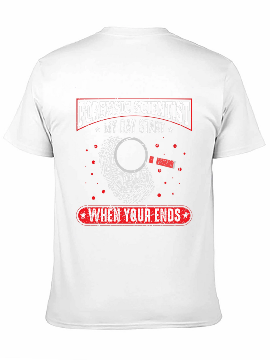Forensic Scientist T-Shirt - Crime Scene Investigator