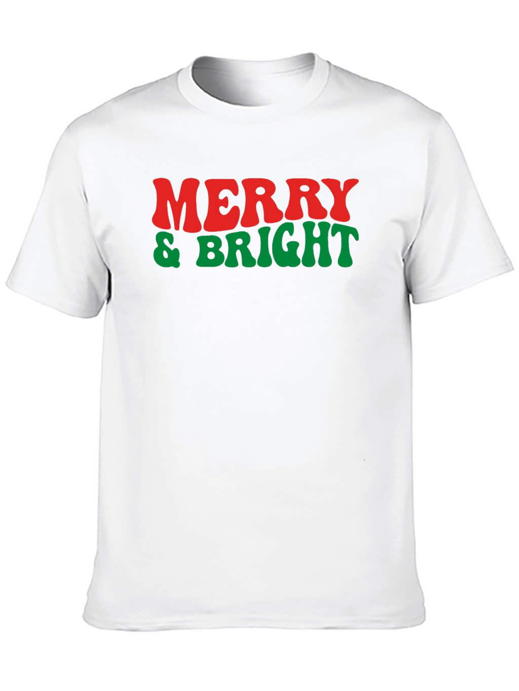 Merry & Bright Graphic Tee - Holiday Cheer