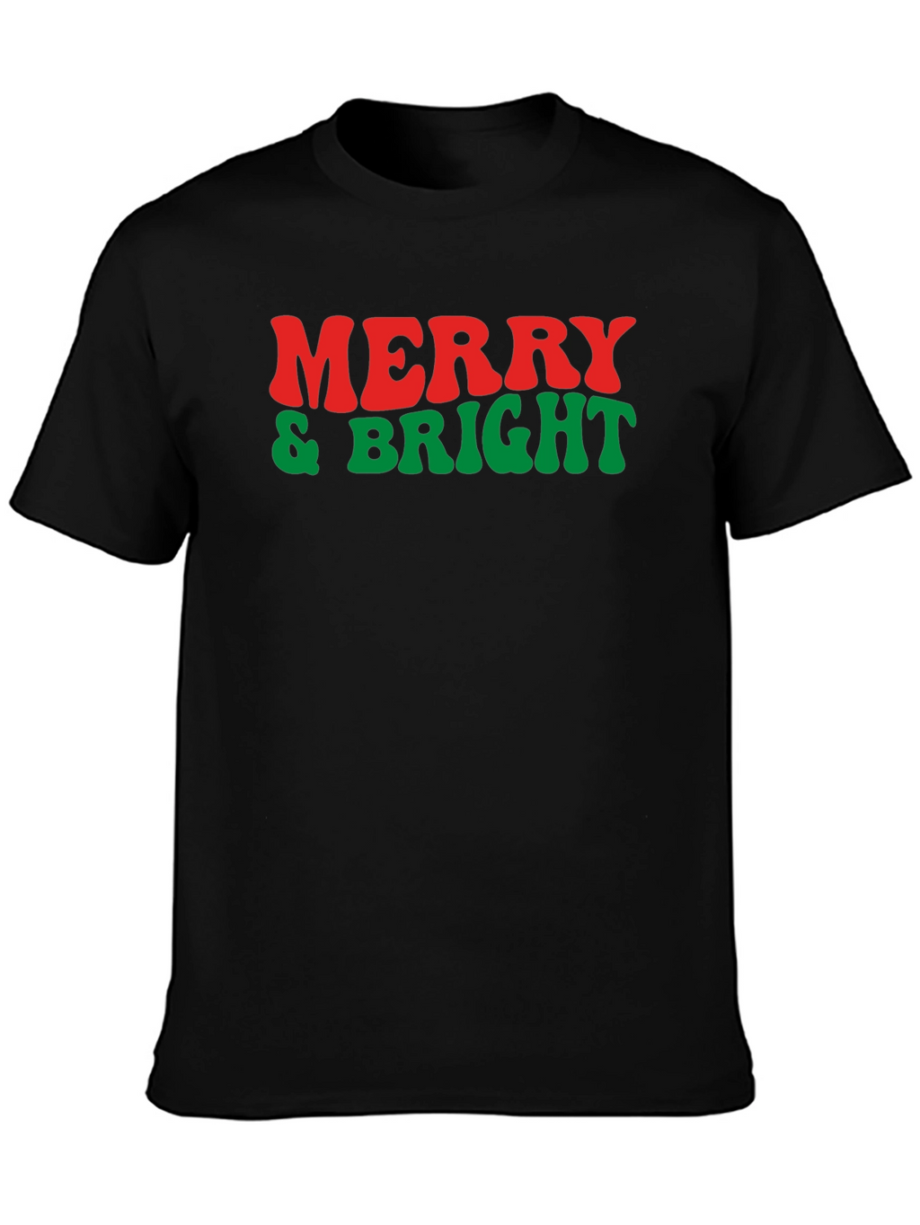 Merry & Bright Graphic Tee - Holiday Cheer
