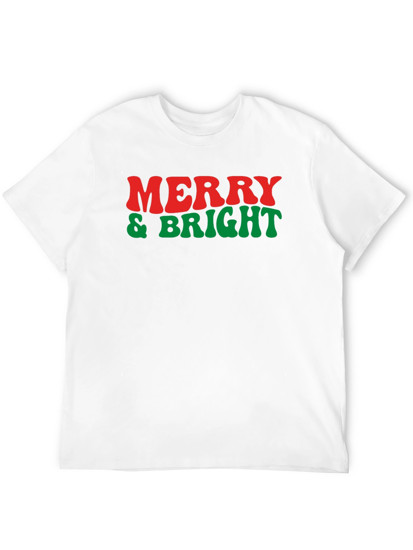 Merry & Bright Graphic Tee - Holiday Cheer