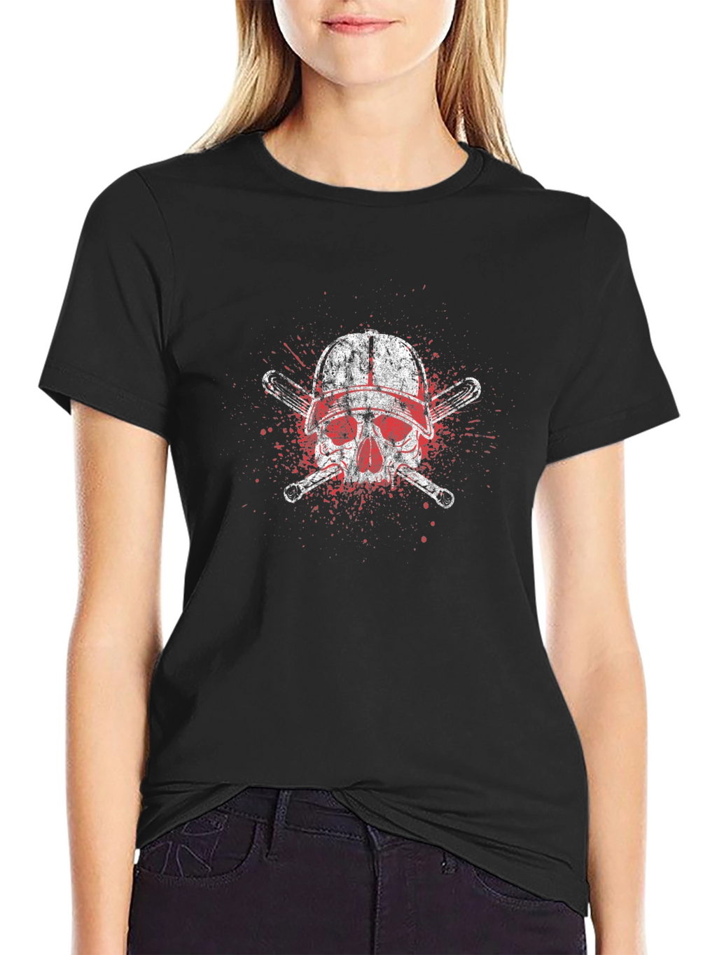 Skull & Bats Graphic Tee