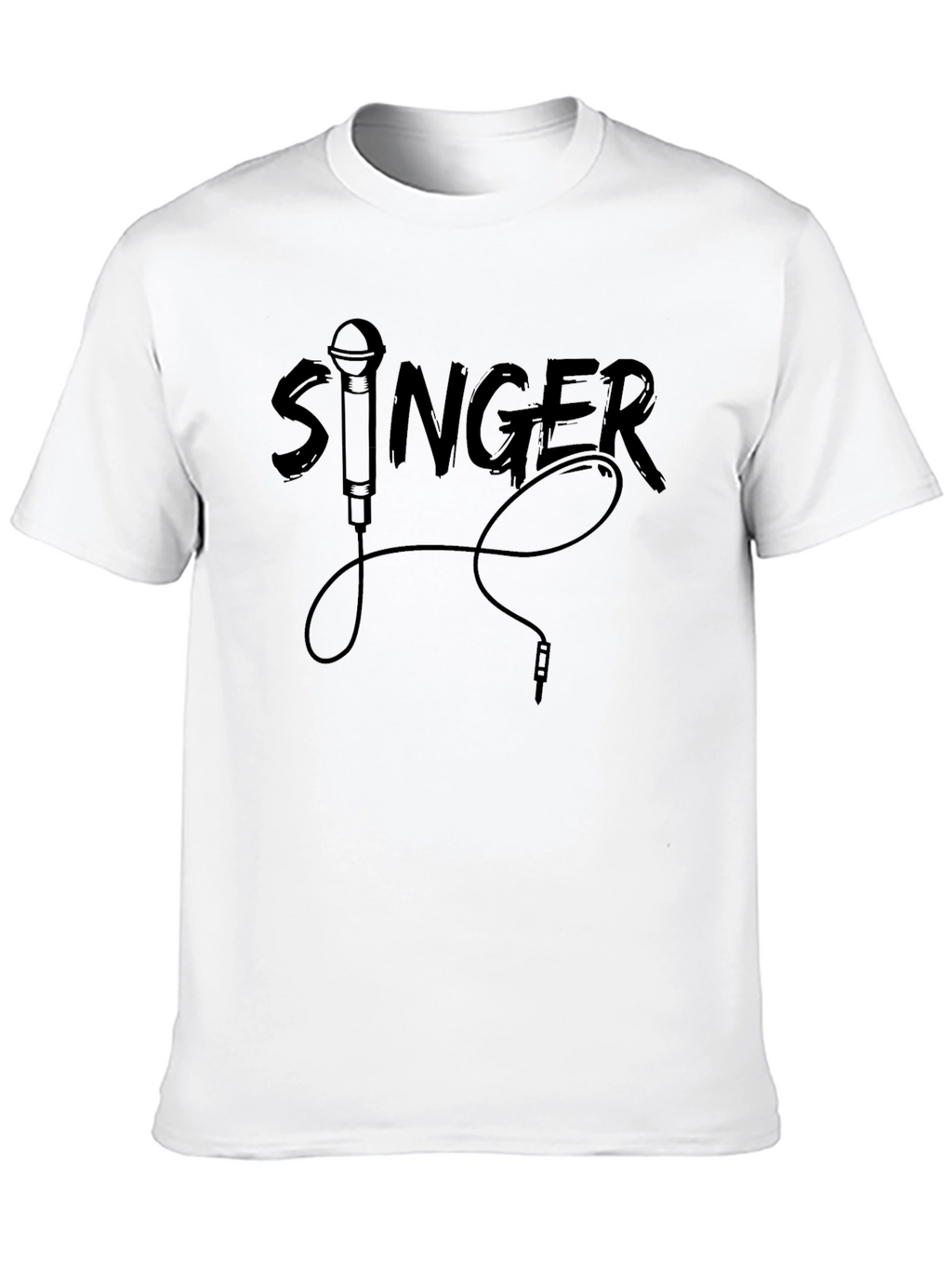 Singer Graphic Tee - Black Music T-Shirt