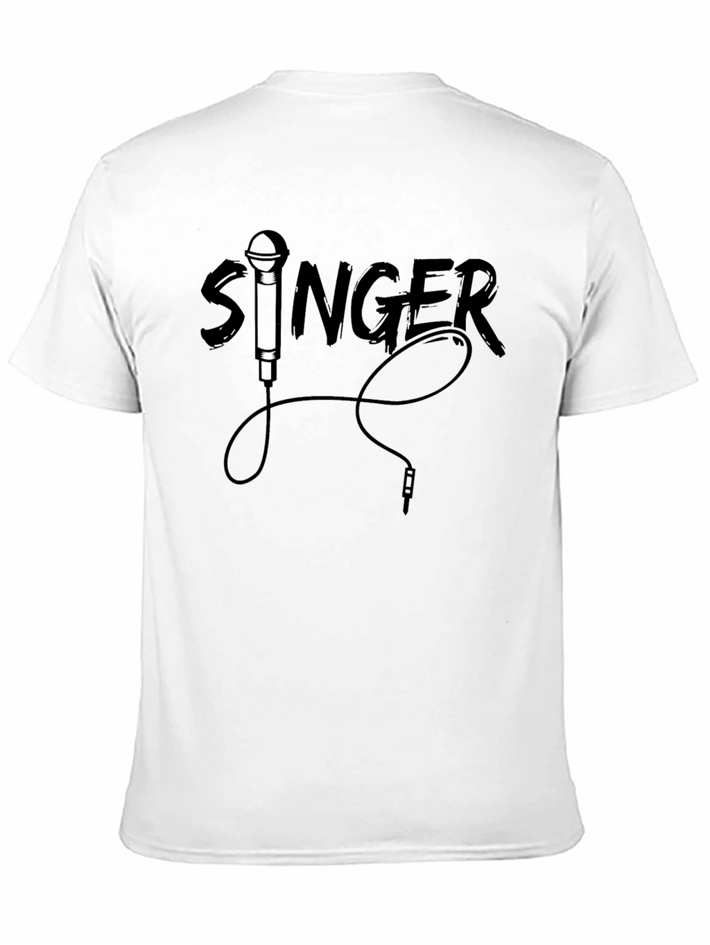 Singer Graphic Tee - Black Music T-Shirt