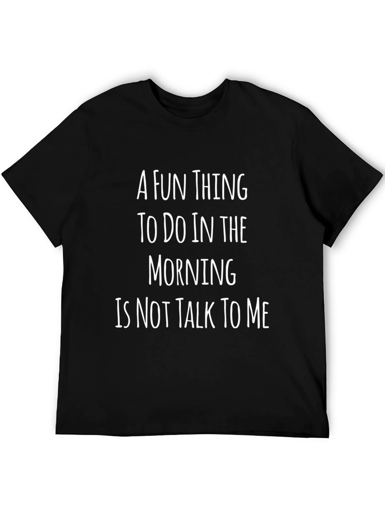 Funny Sarcastic Morning Introvert Graphic Tee