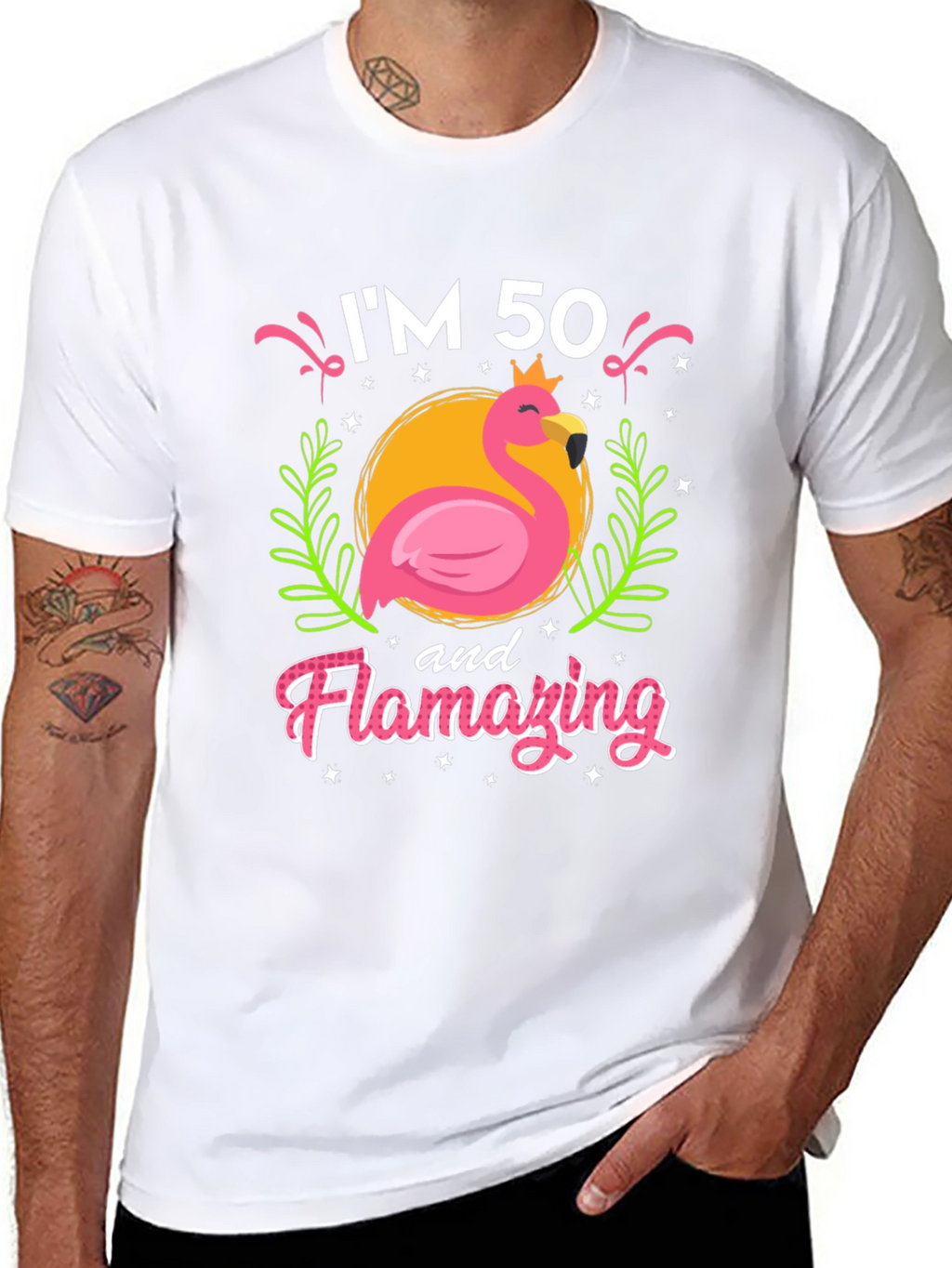 Im 50 and Flamazing T-Shirt