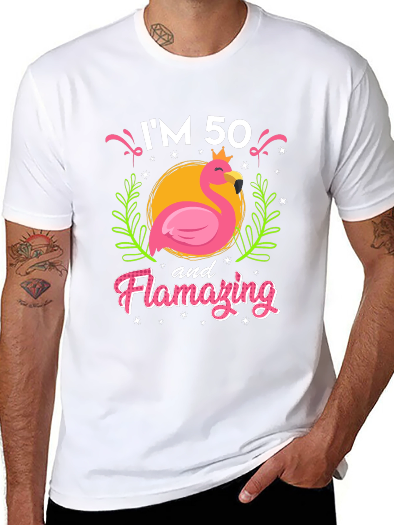 Im 50 and Flamazing T-Shirt