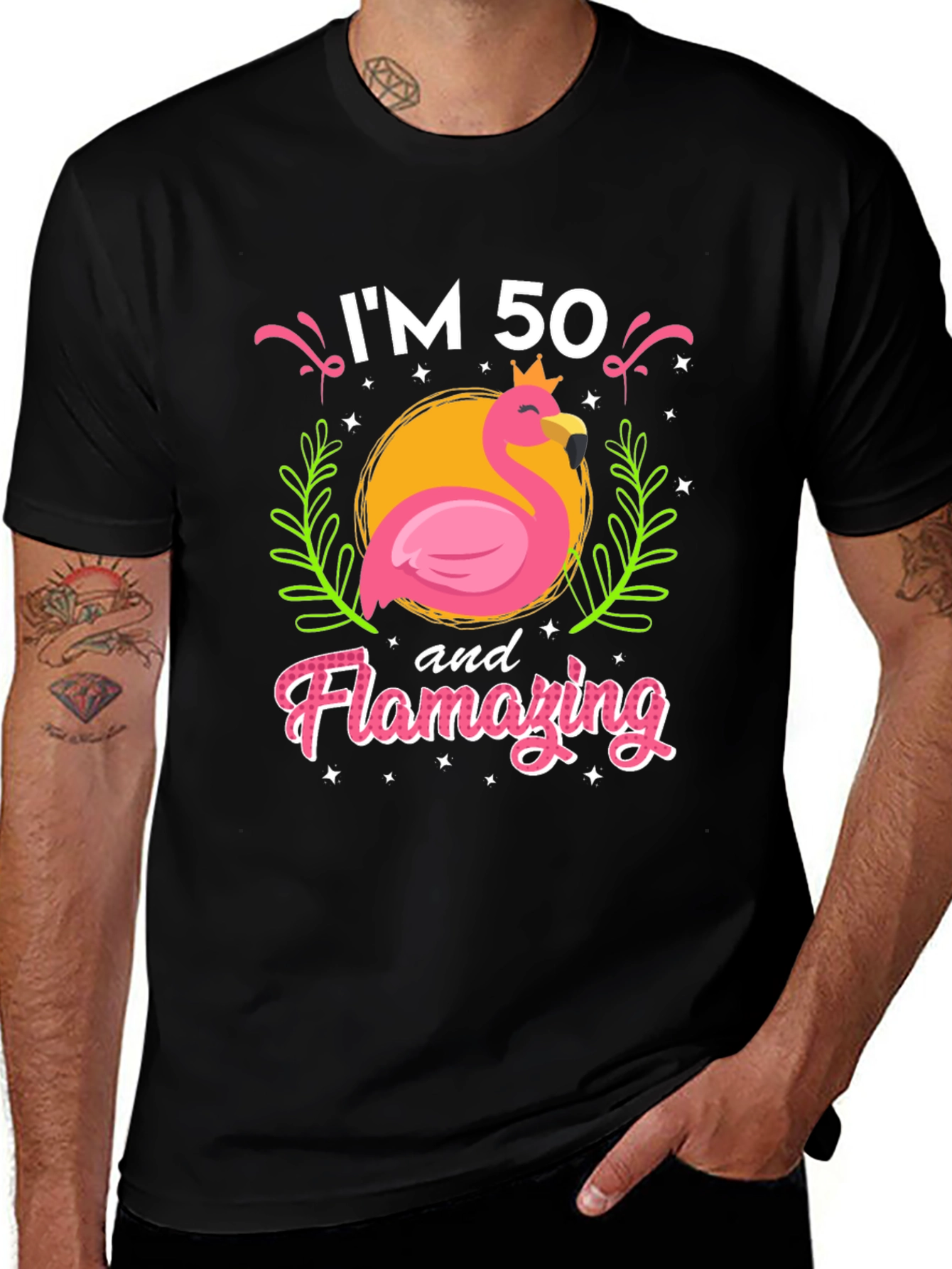 Im 50 and Flamazing T-Shirt
