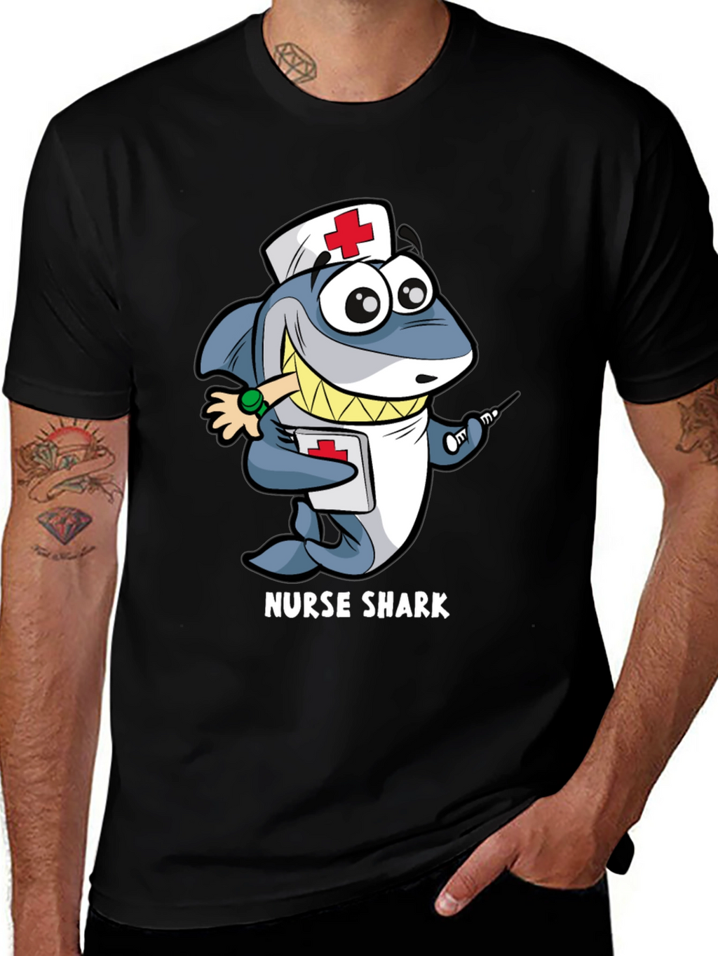 Nurse Shark T-Shirt Funny Medical Tee