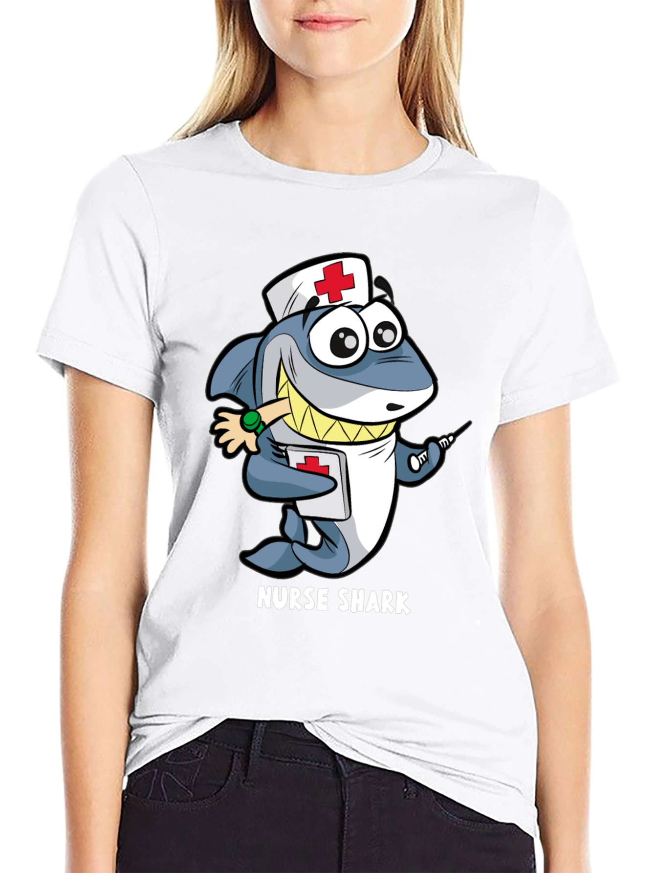 Nurse Shark T-Shirt Funny Medical Tee