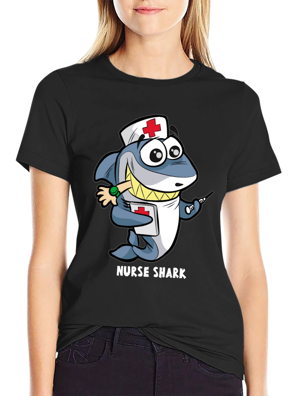 Nurse Shark T-Shirt Funny Medical Tee