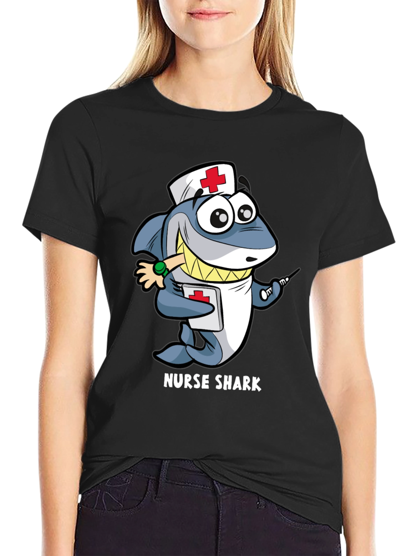 Nurse Shark T-Shirt Funny Medical Tee