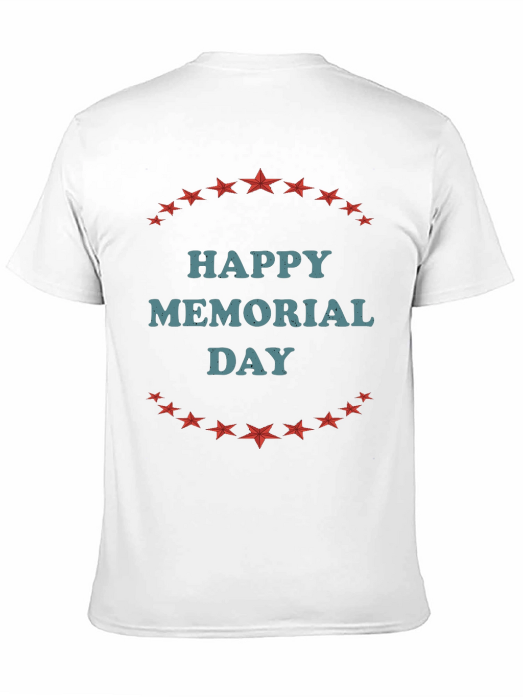 Happy Memorial Day Star T-Shirt
