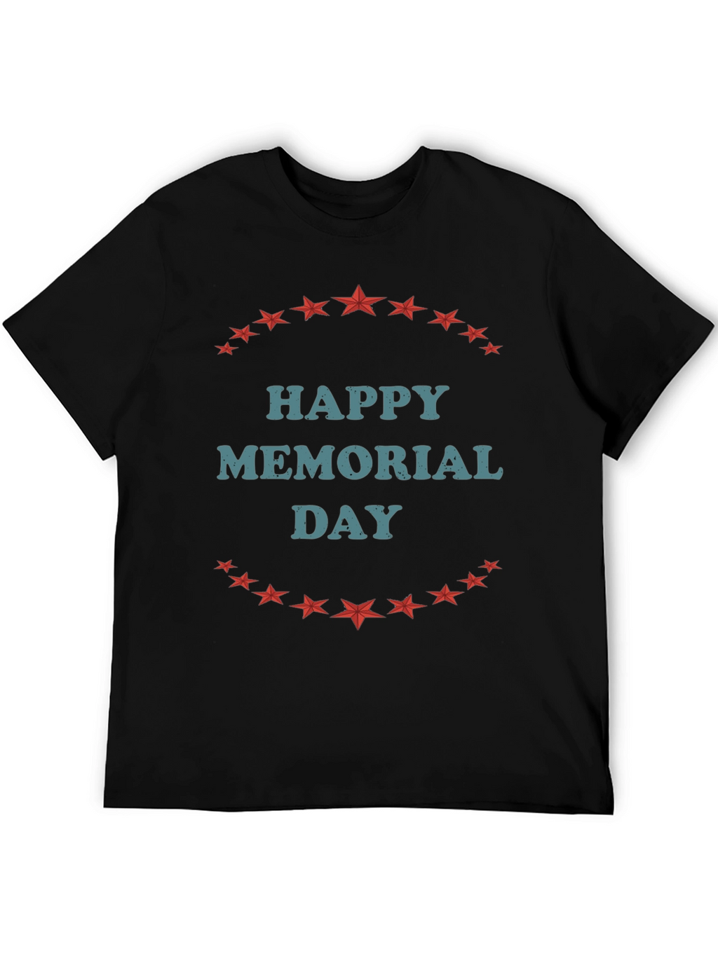 Happy Memorial Day Star T-Shirt