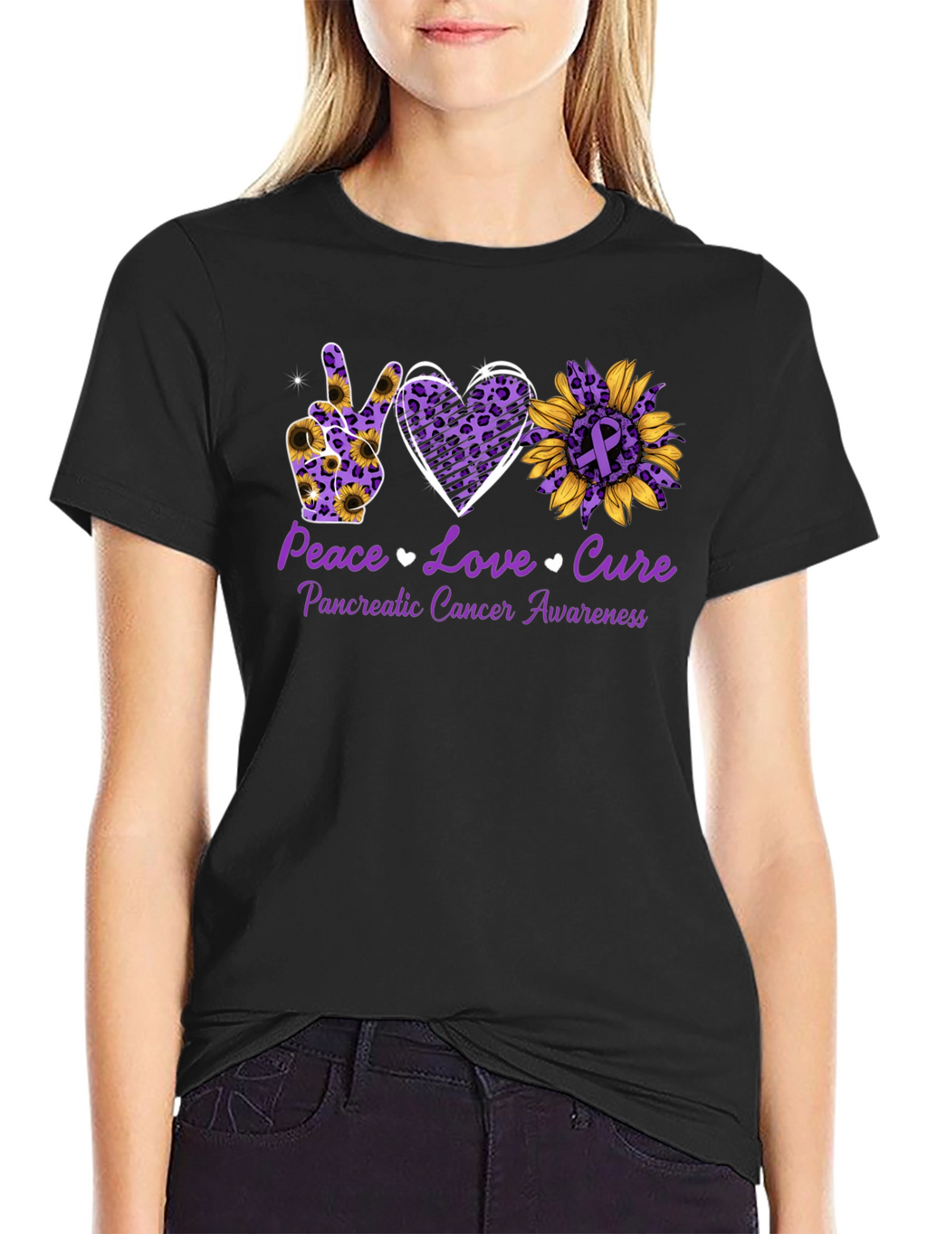 Pancreatic Cancer Awareness Graphic Tee
