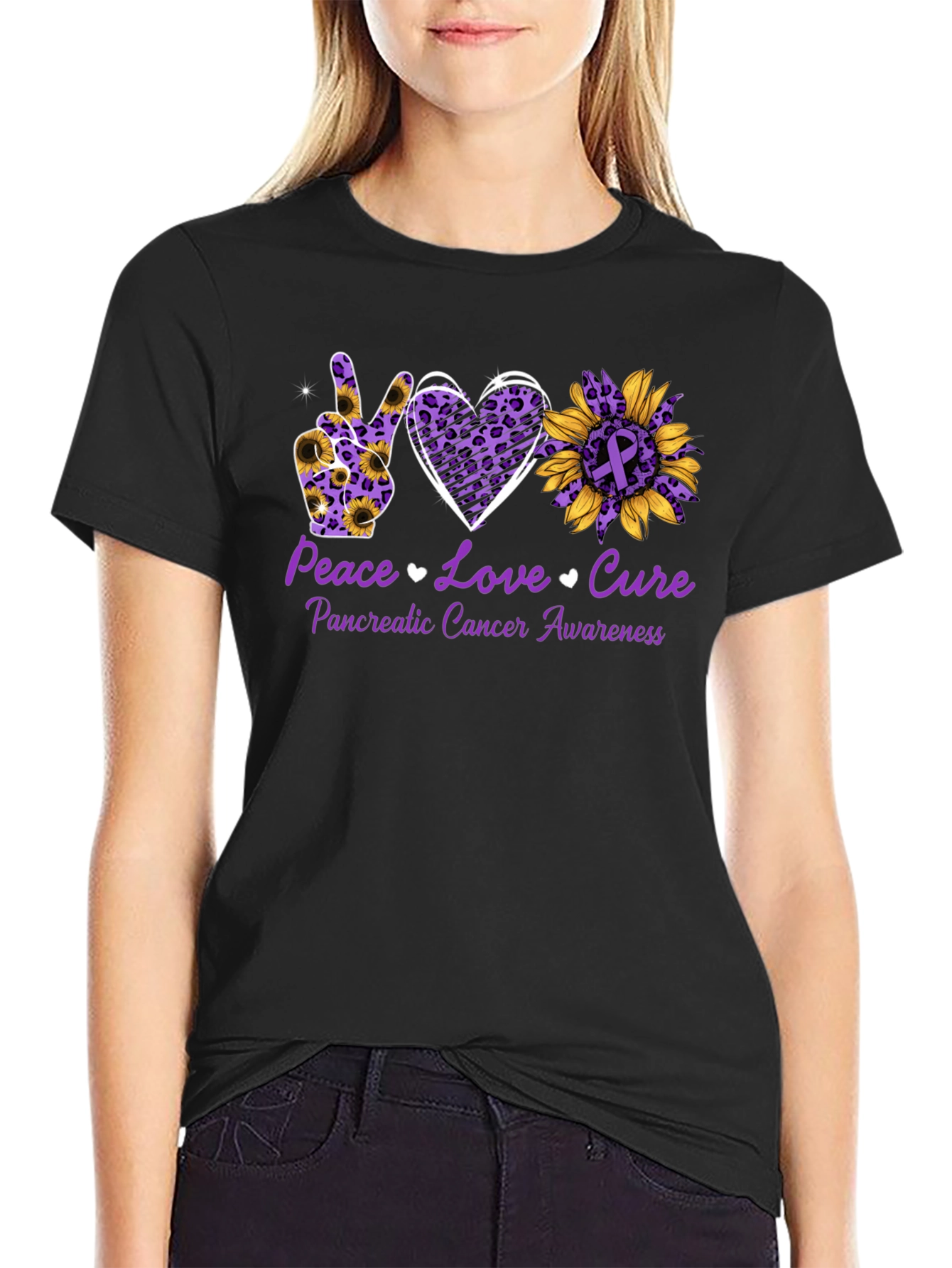 Pancreatic Cancer Awareness Graphic Tee