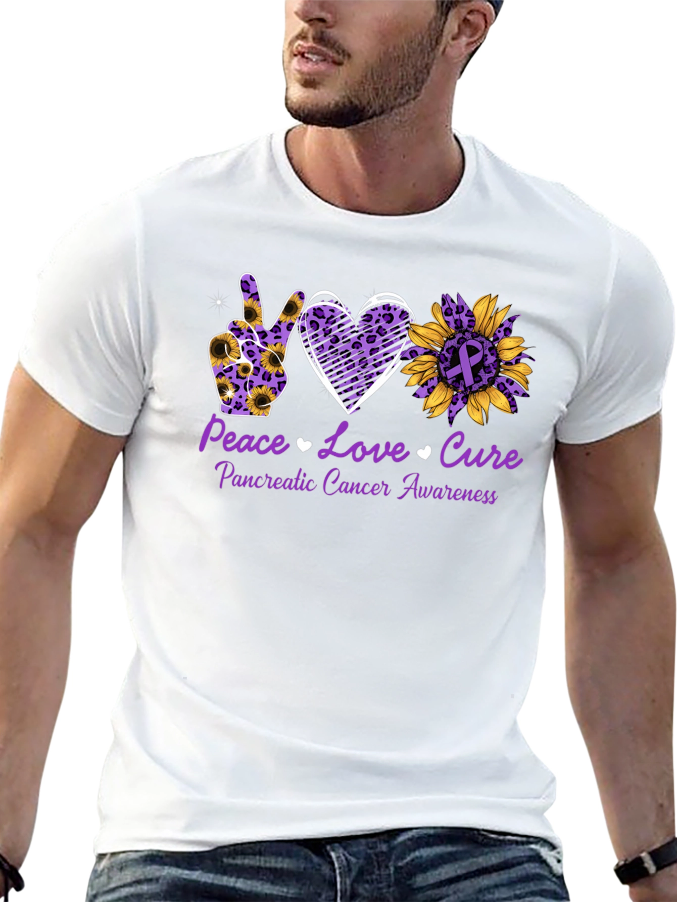 Pancreatic Cancer Awareness Graphic Tee