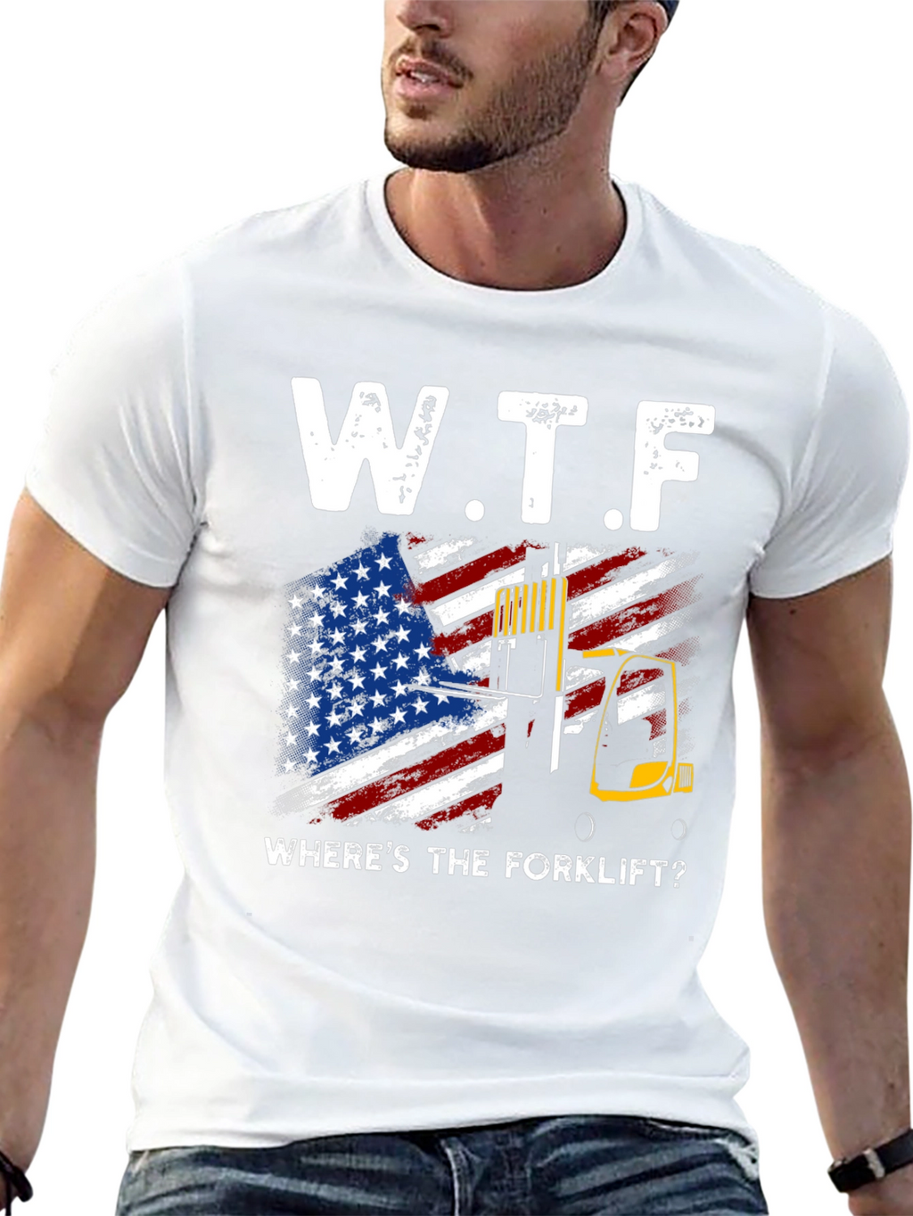 W.T.F. Wheres The Forklift? T-Shirt