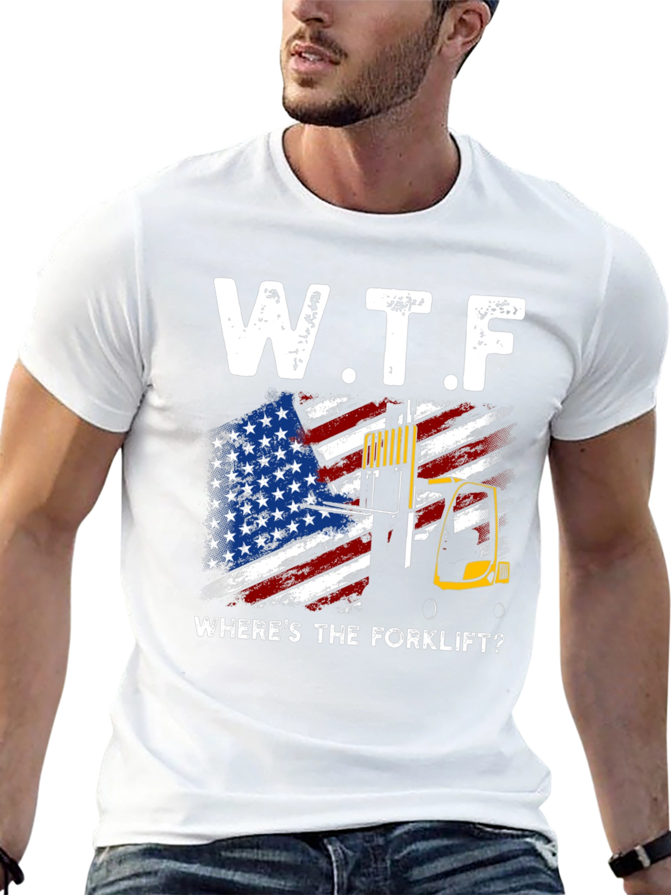 W.T.F. Wheres The Forklift? T-Shirt