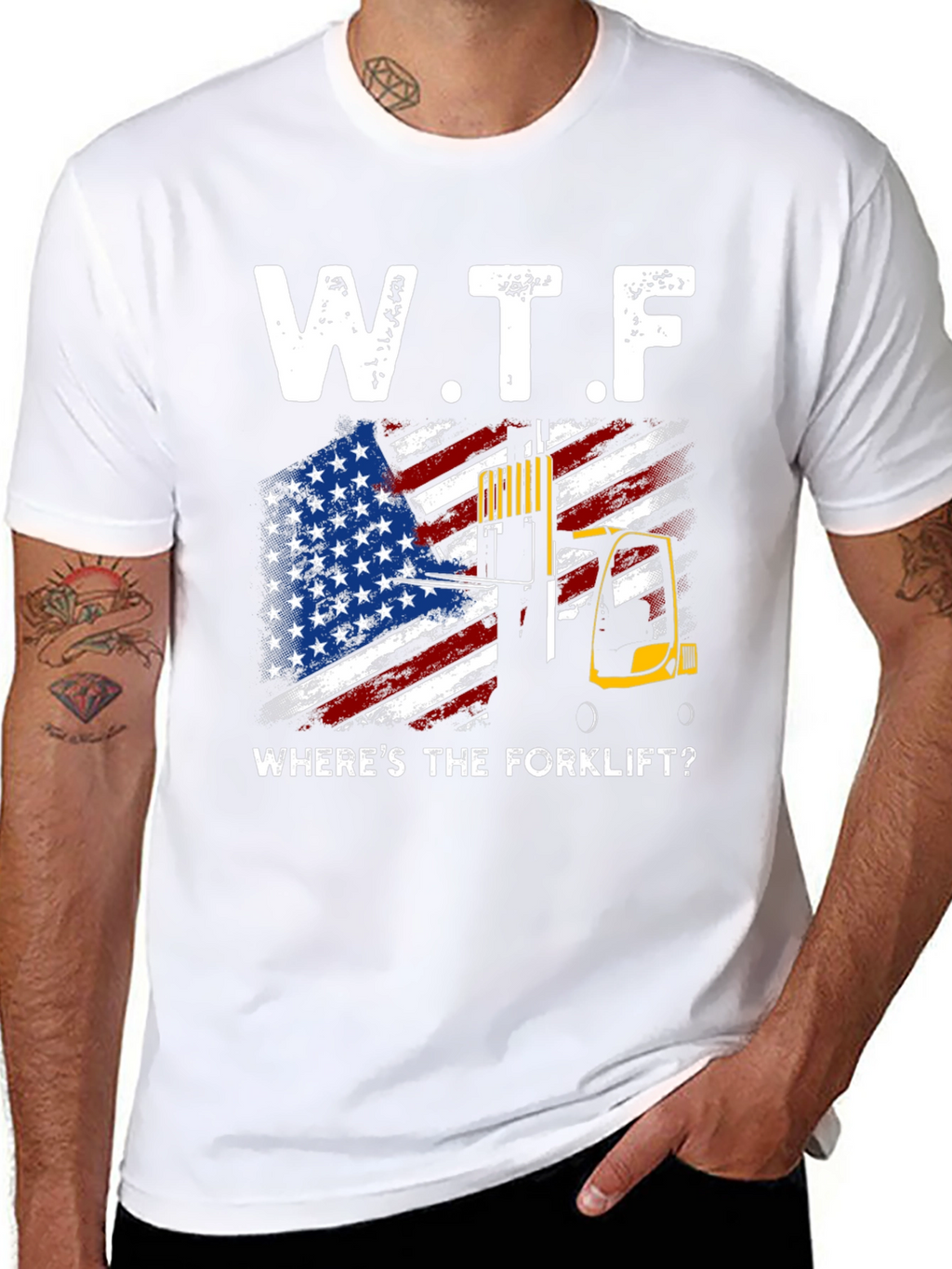 W.T.F. Wheres The Forklift? T-Shirt