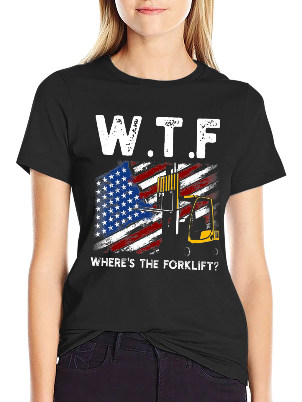 W.T.F. Wheres The Forklift? T-Shirt