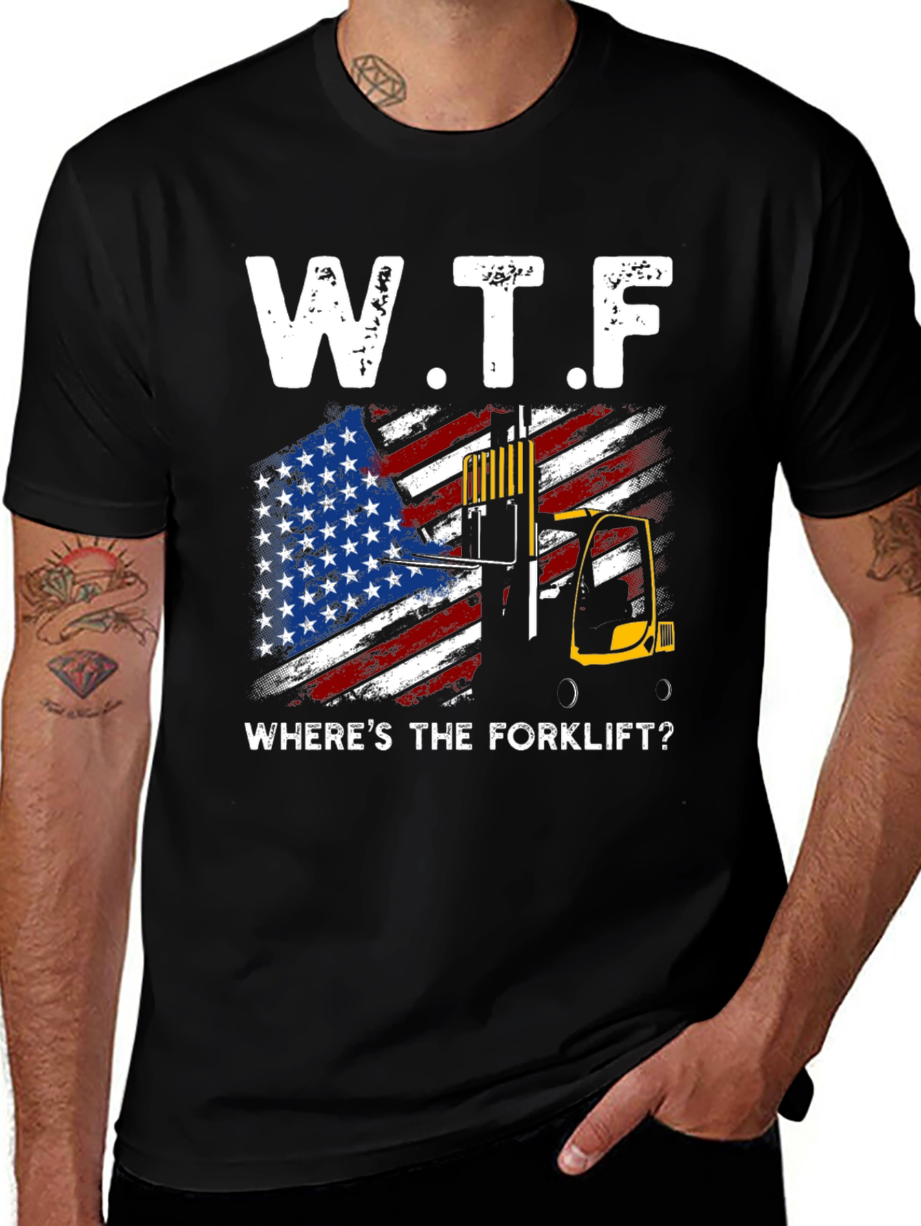 W.T.F. Wheres The Forklift? T-Shirt