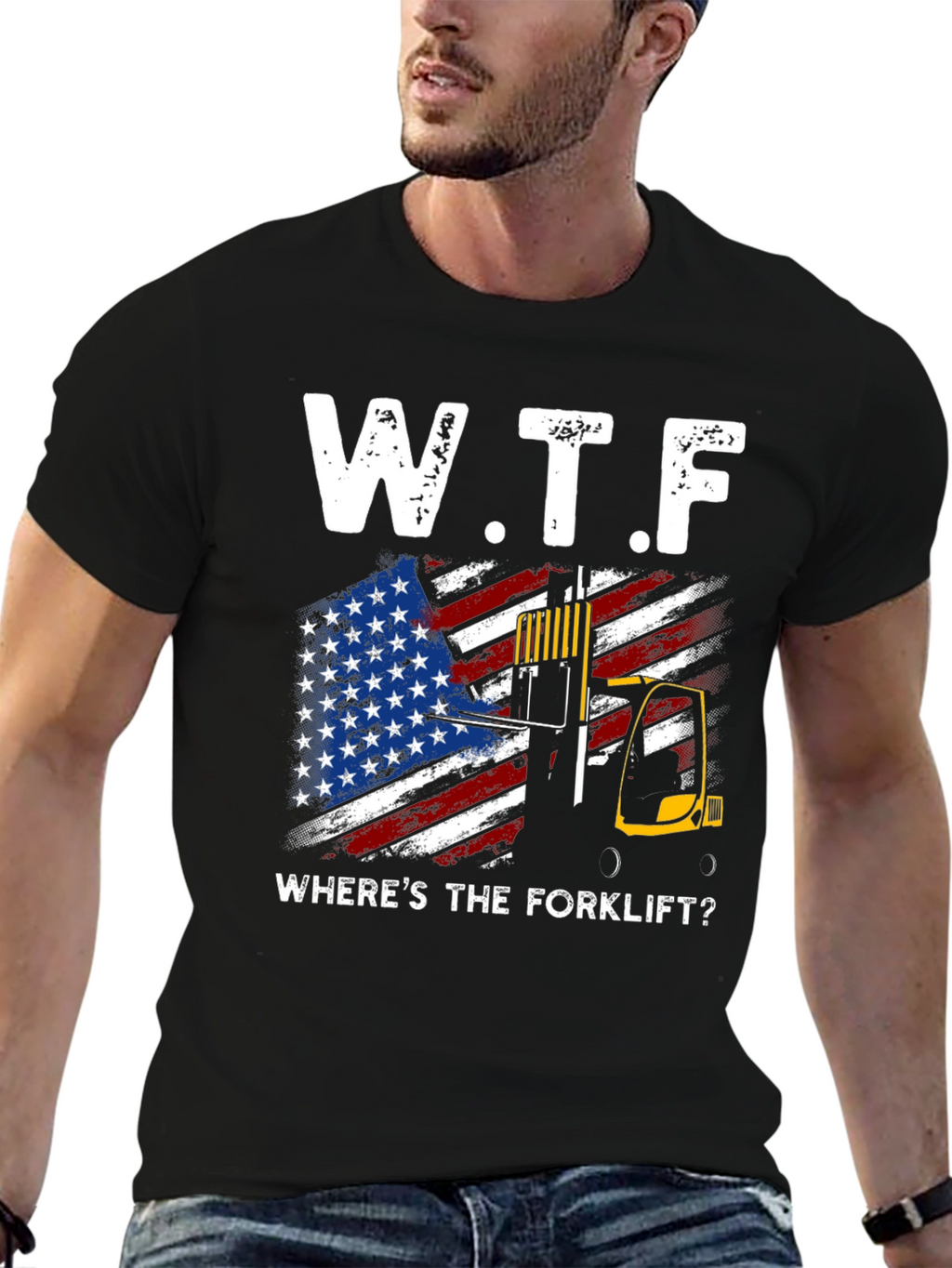 W.T.F. Wheres The Forklift? T-Shirt