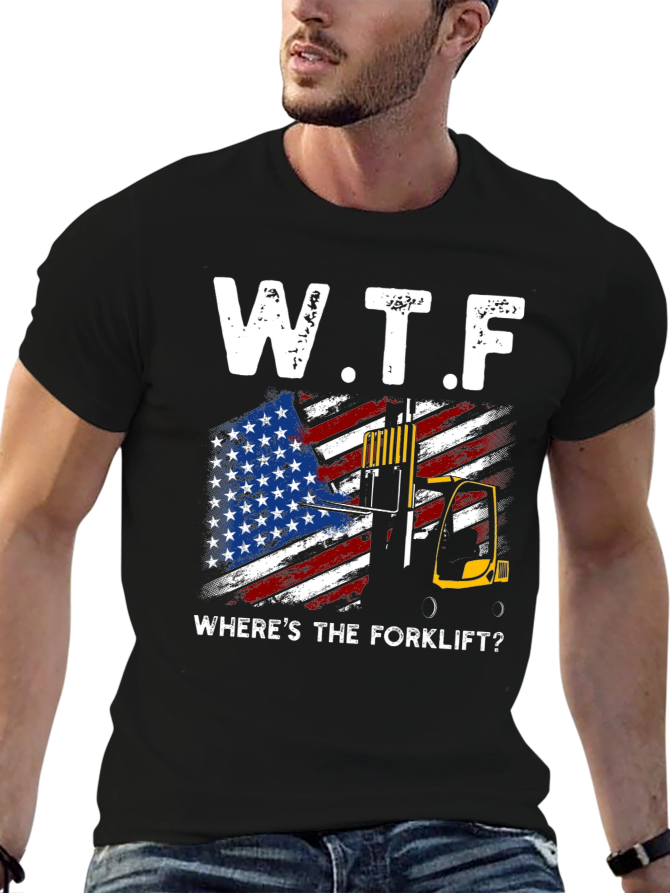 W.T.F. Wheres The Forklift? T-Shirt