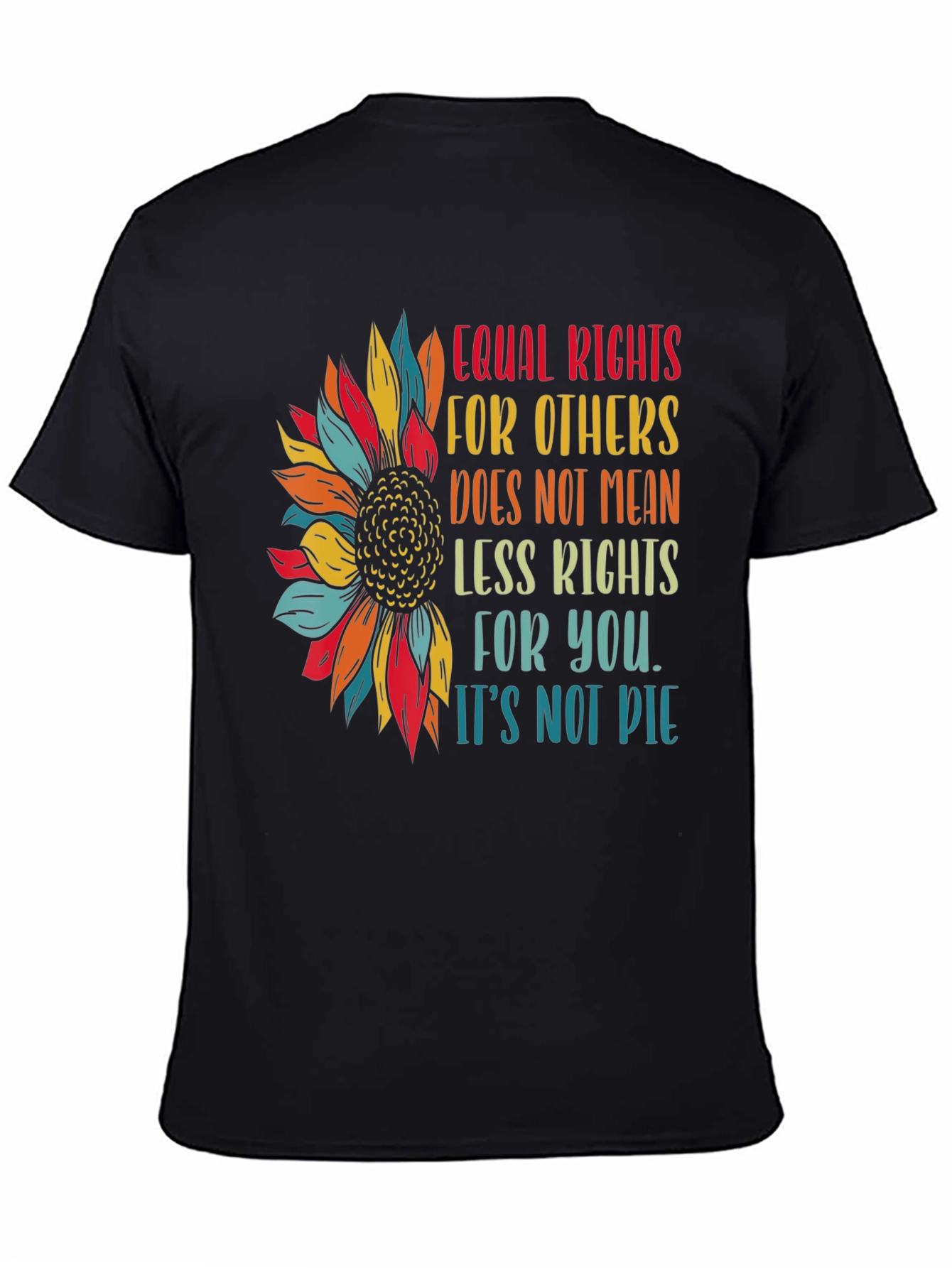 Equal Rights Sunflower Graphic Tee