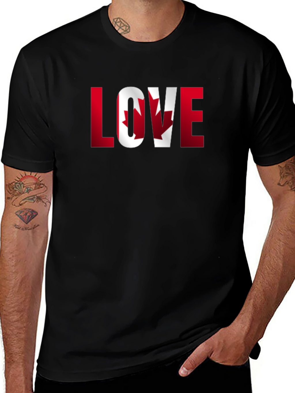 Canadian Pride Love T-Shirt