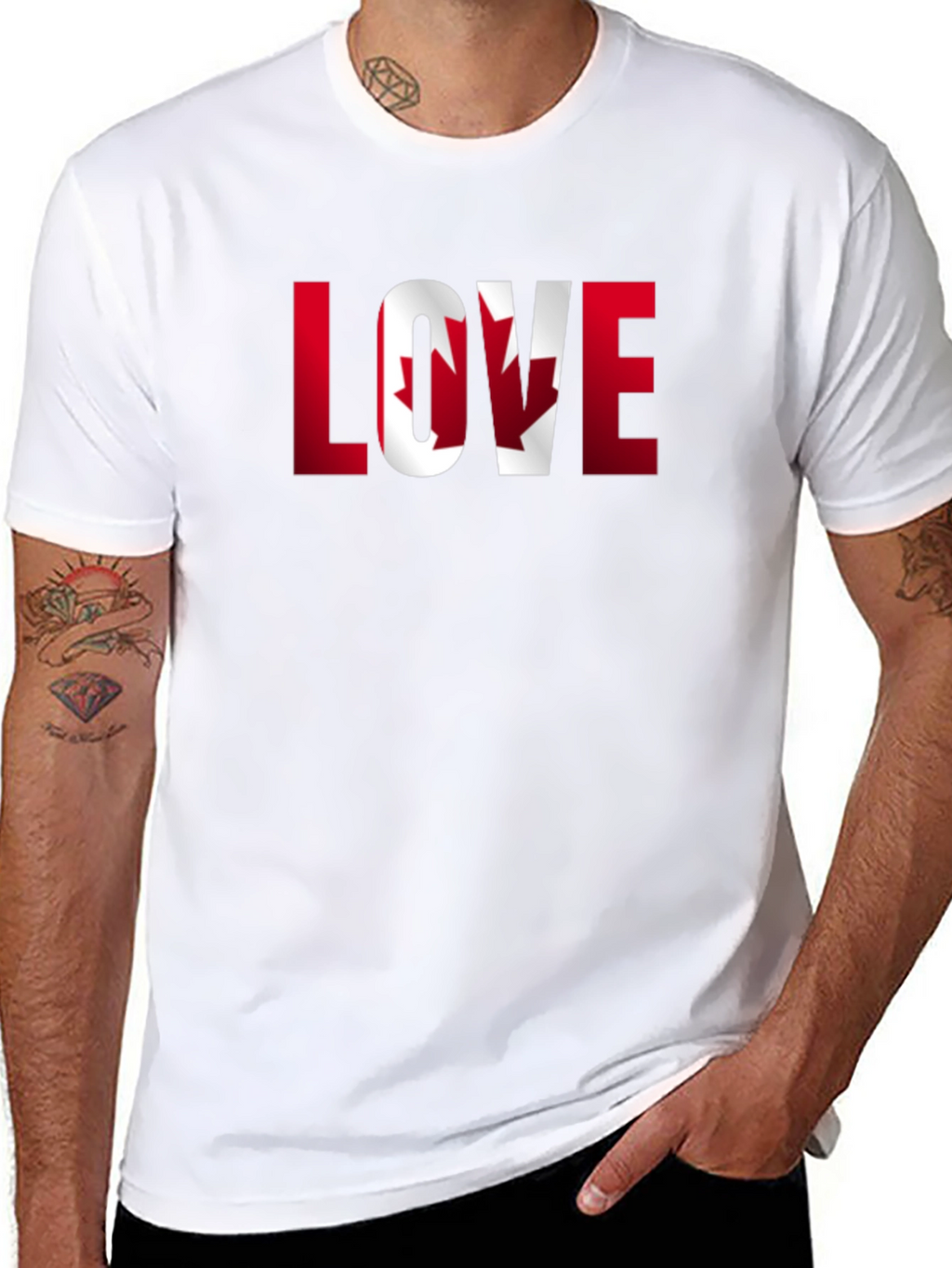 Canadian Pride Love T-Shirt