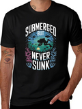 Submerged But Never Sunk Scuba Diving T-Shirt
