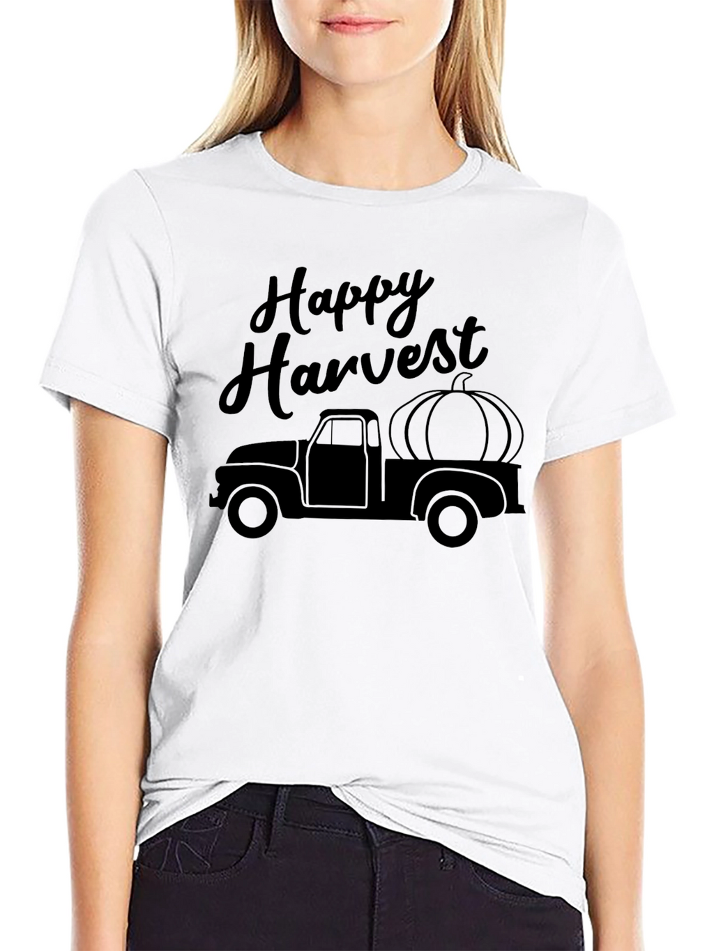 Happy Harvest Truck Graphic Tee