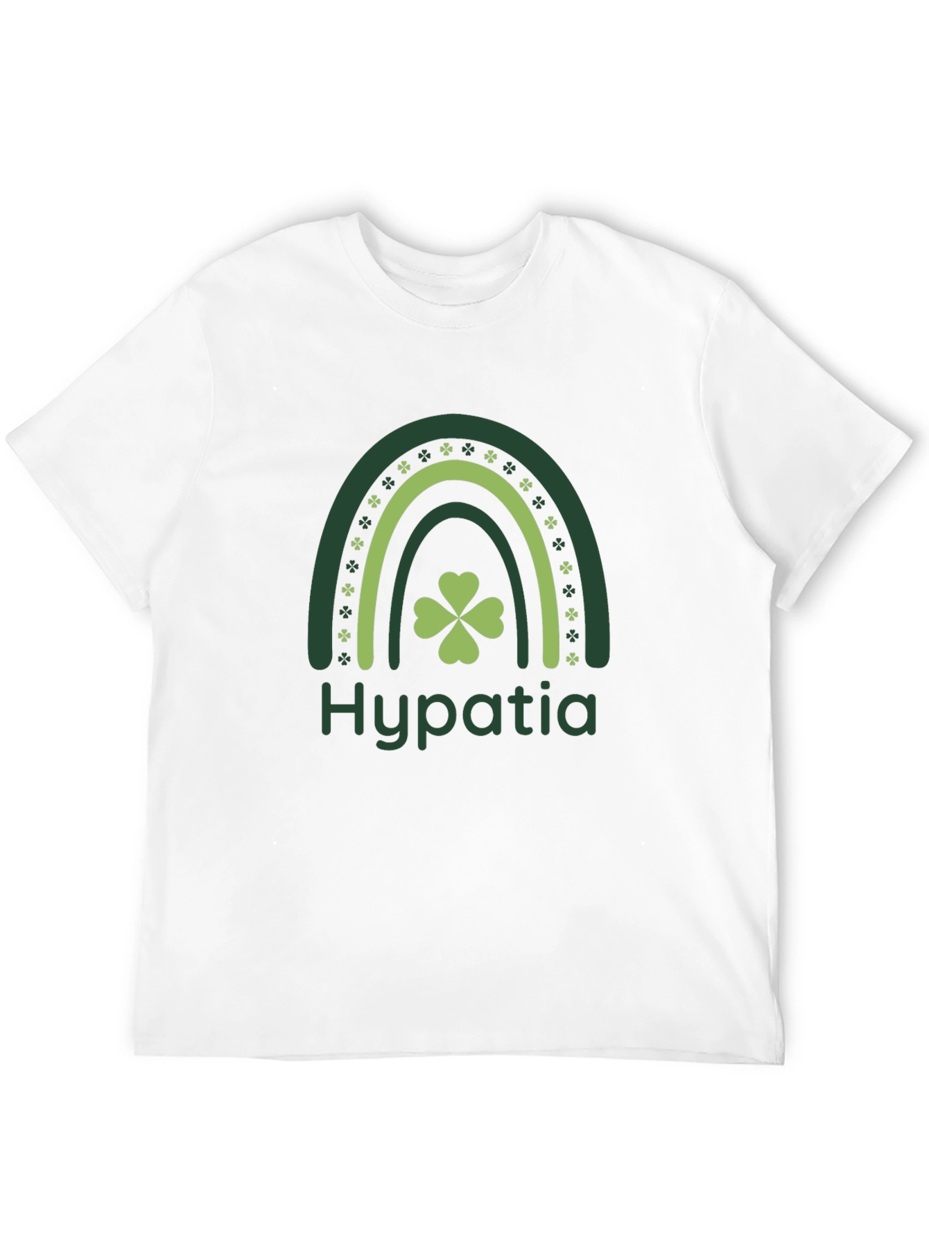 St. Patricks Day Hypatia Rainbow T-Shirt