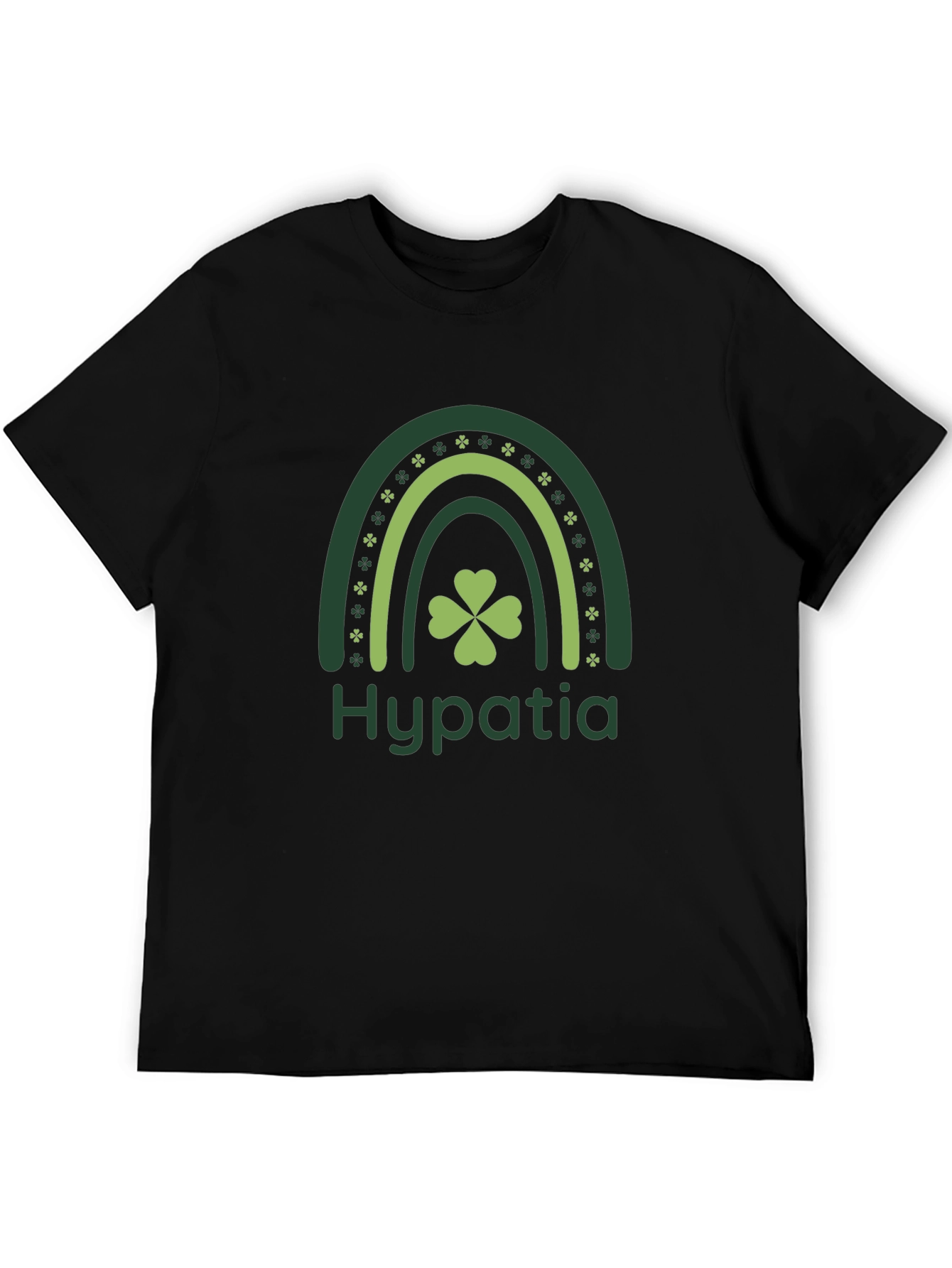 St. Patricks Day Hypatia Rainbow T-Shirt