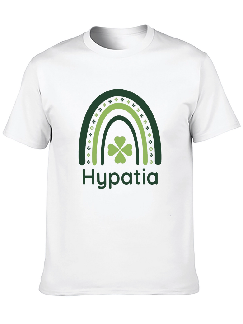 St. Patricks Day Hypatia Rainbow T-Shirt