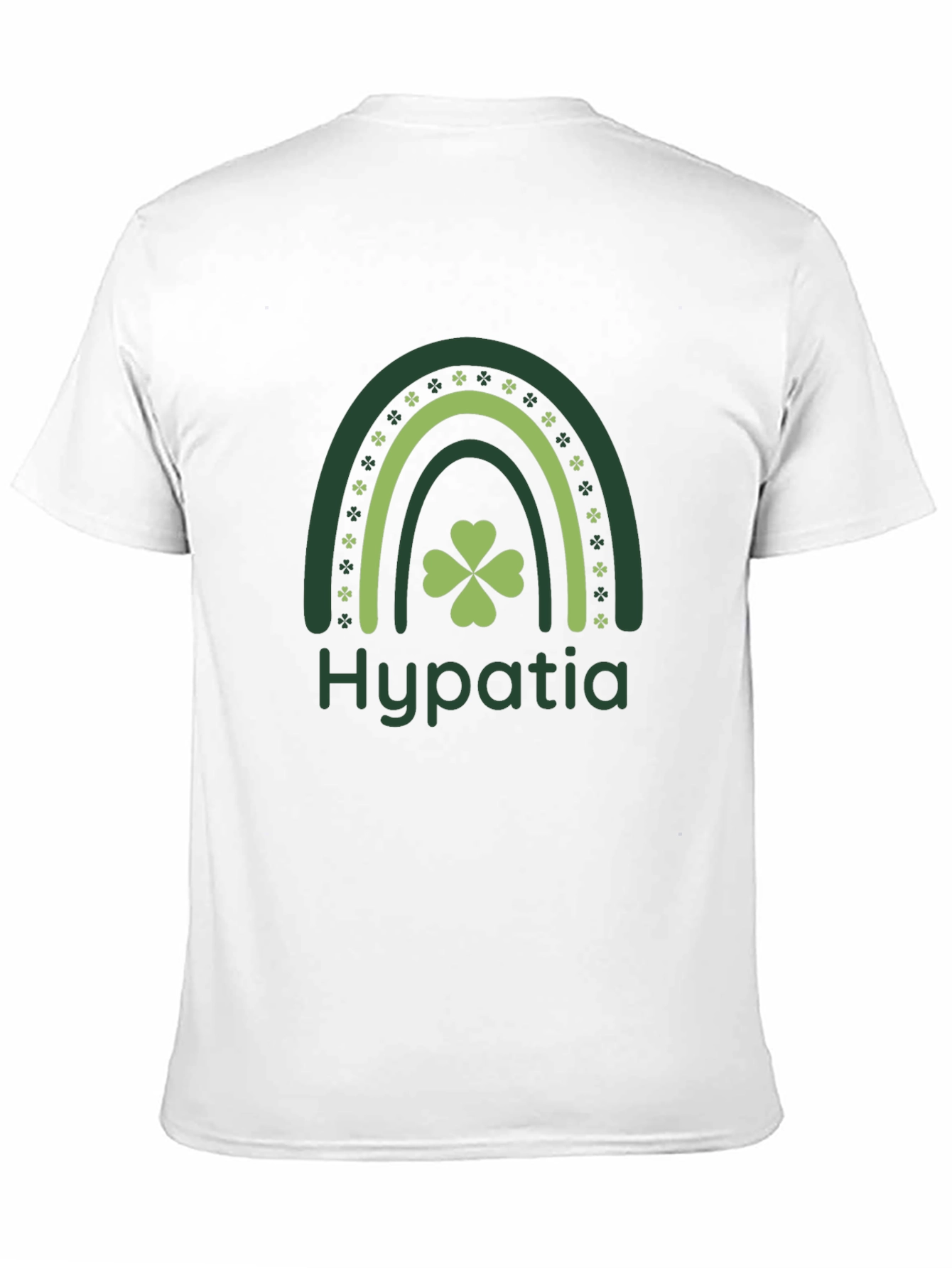 St. Patricks Day Hypatia Rainbow T-Shirt