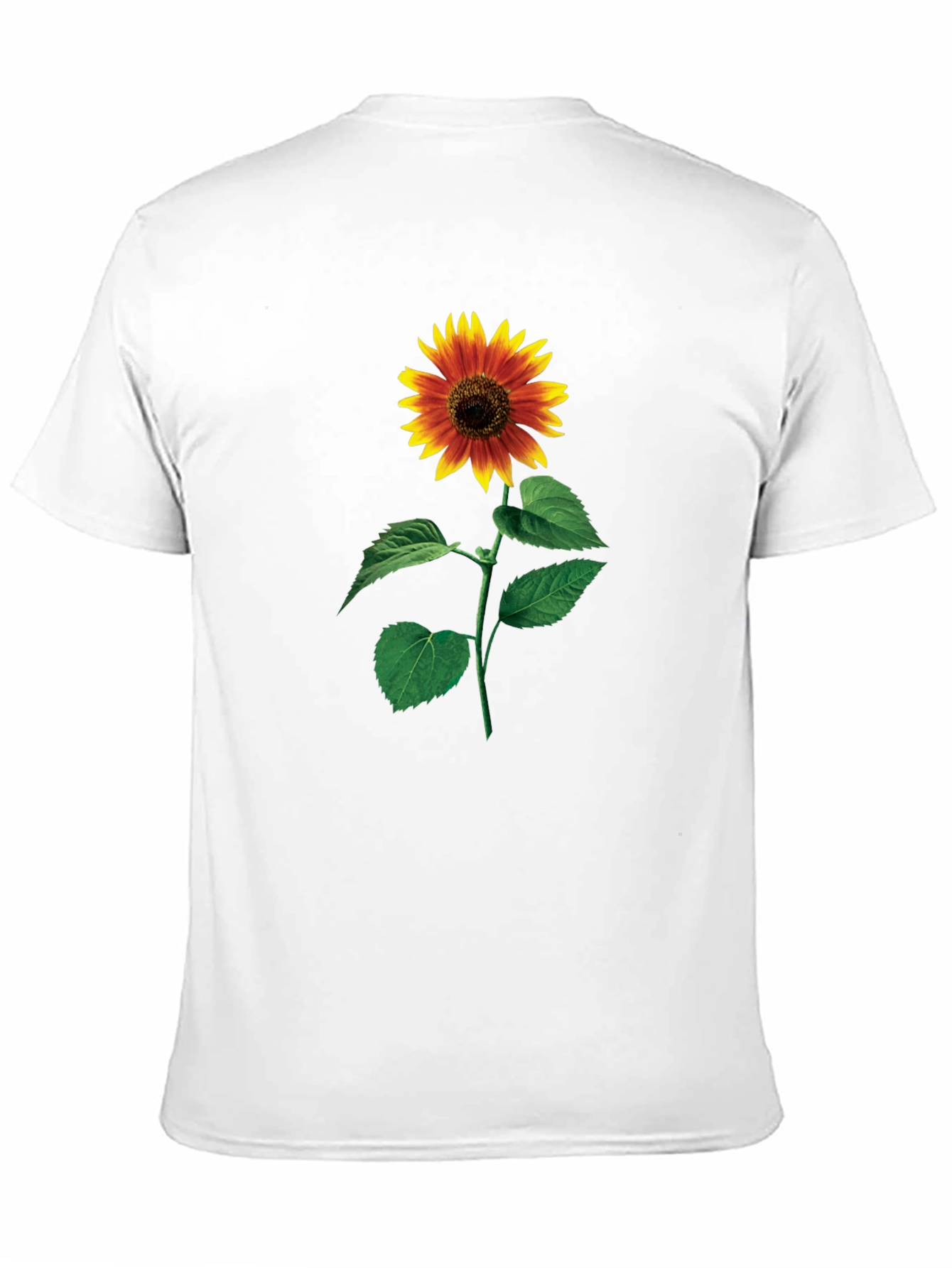 Sunflower Graphic Black T-Shirt