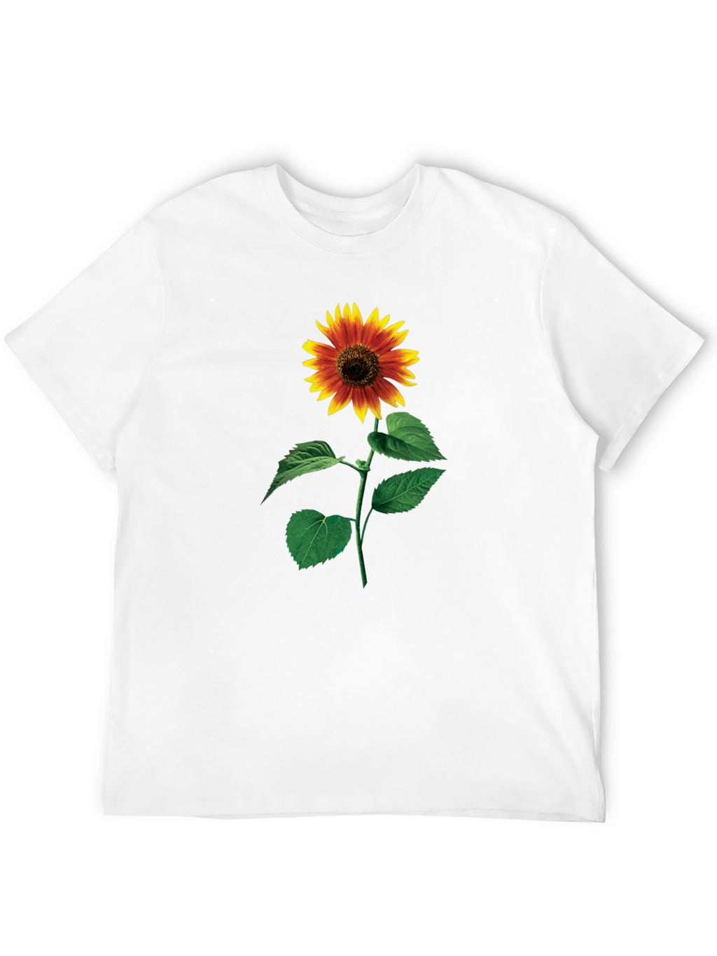 Sunflower Graphic Black T-Shirt