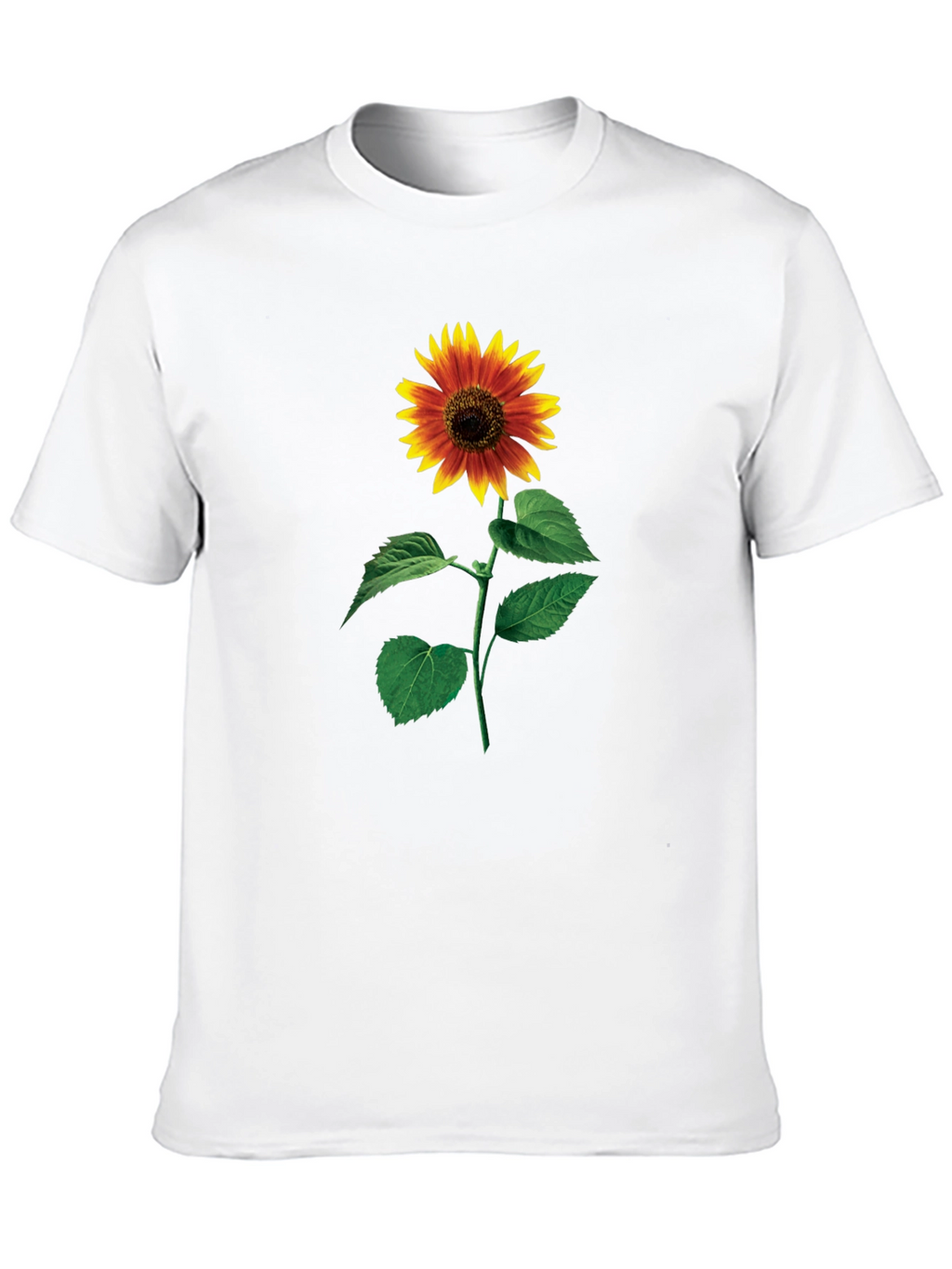 Sunflower Graphic Black T-Shirt